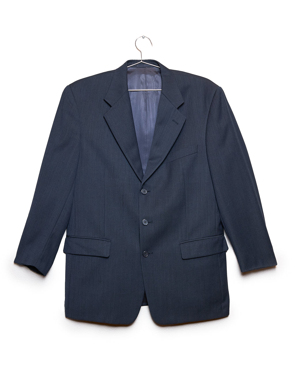 Rive Gauche Notch Lapel Navy Blazer