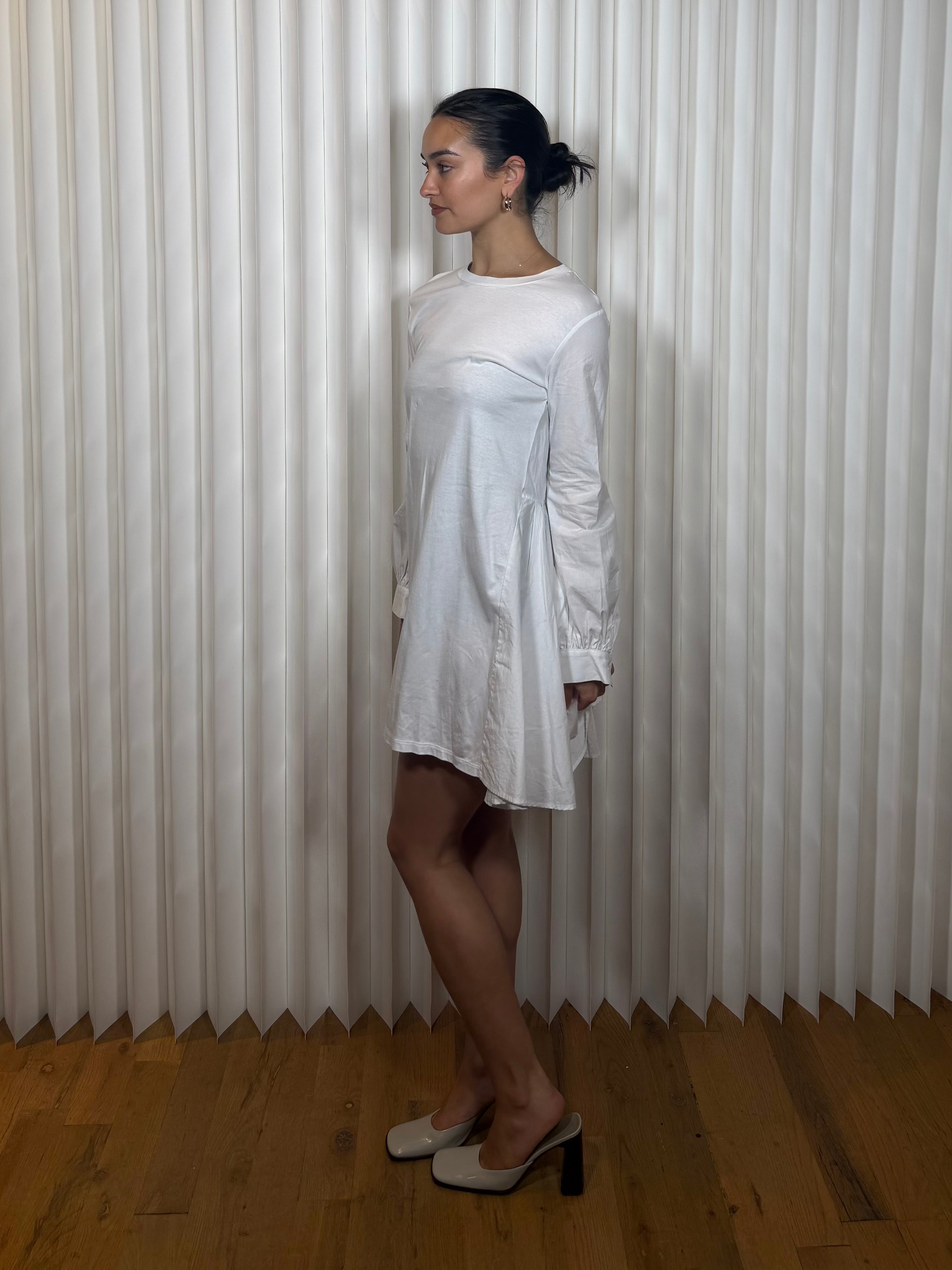 Mihara Yasuhiro L/S Cotton Mini Dress