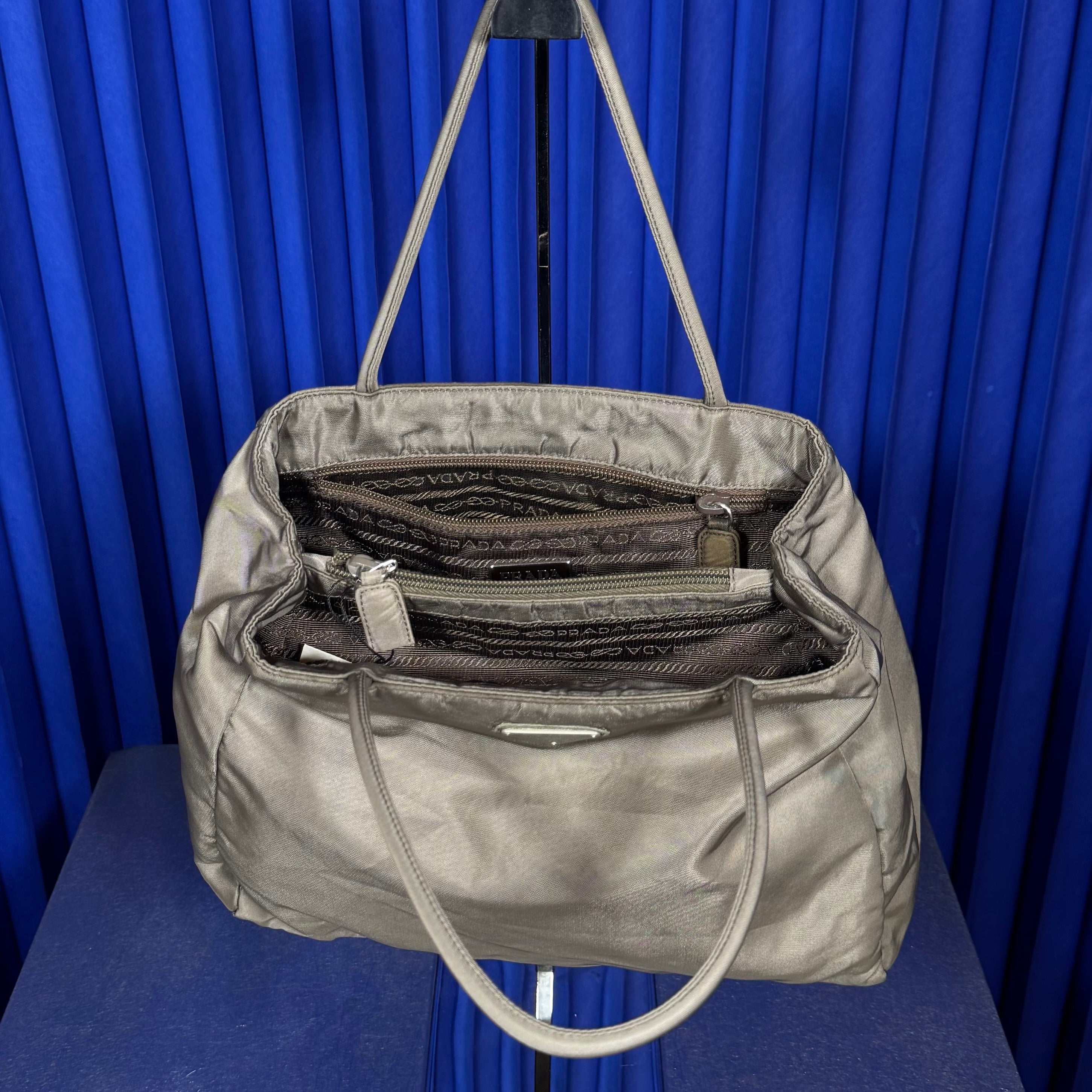 2000S PRADA TESSUTO CITY TOTE