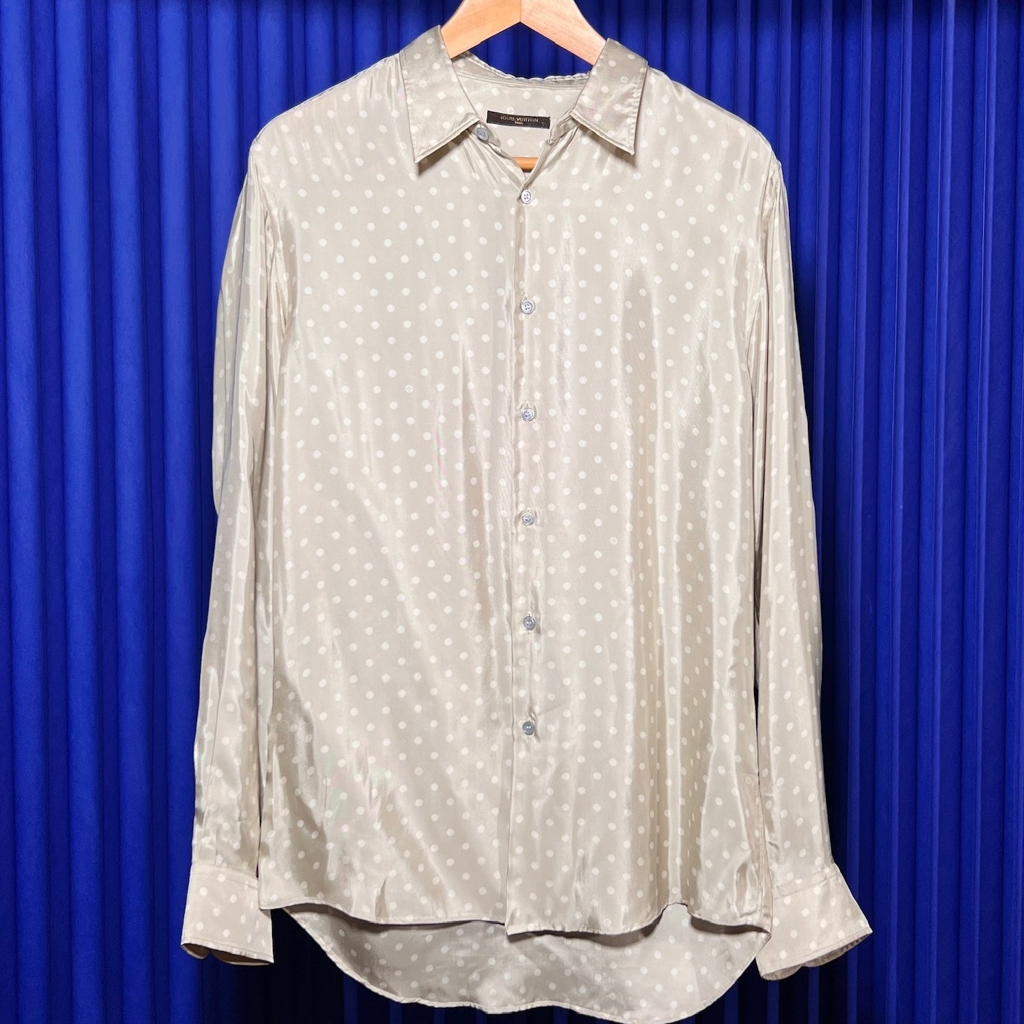 LOUIS VUITTON RAYON BLEND BUTTON UP