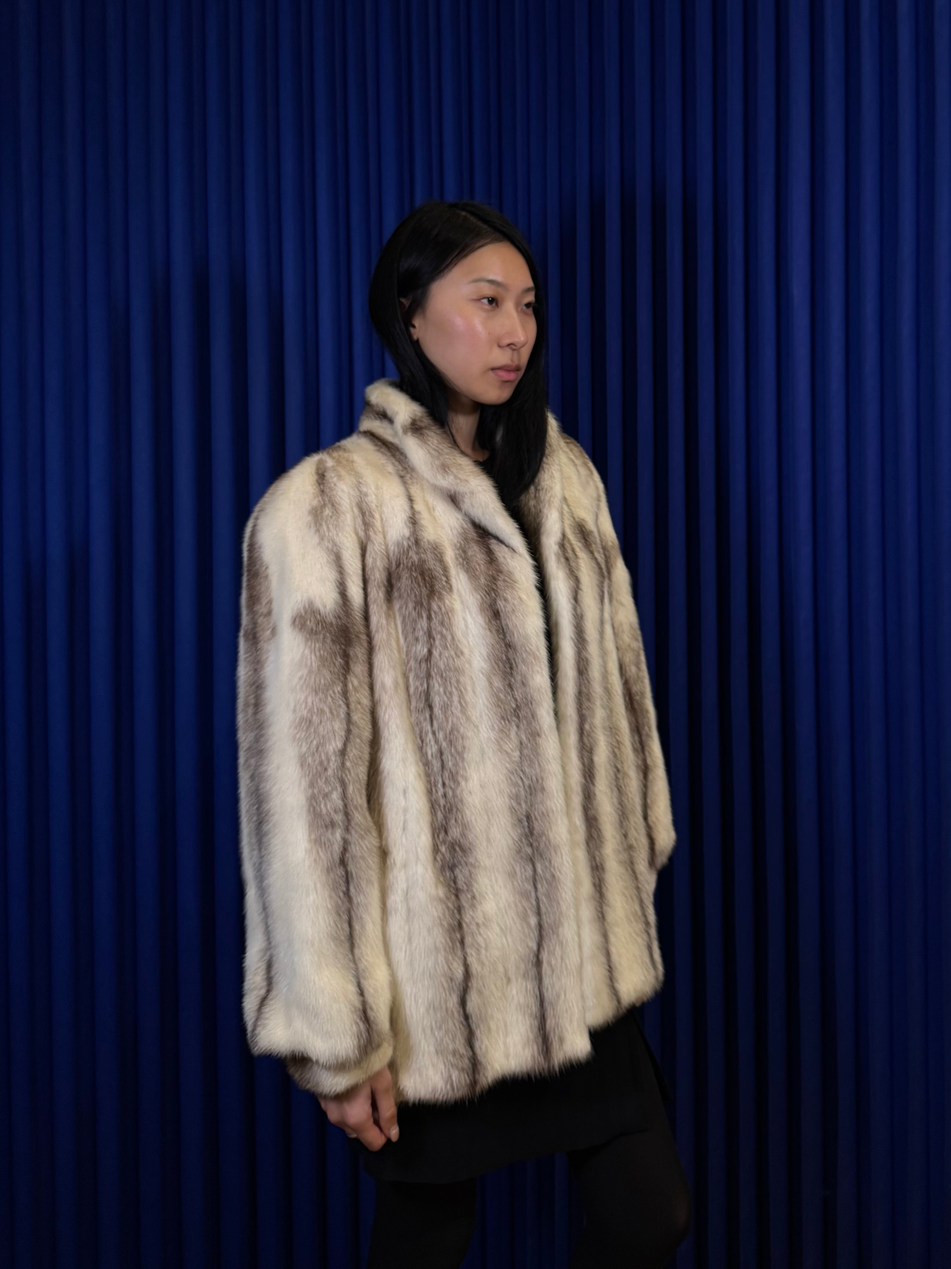 Vintage Nicholas Stewart Fox Jacket