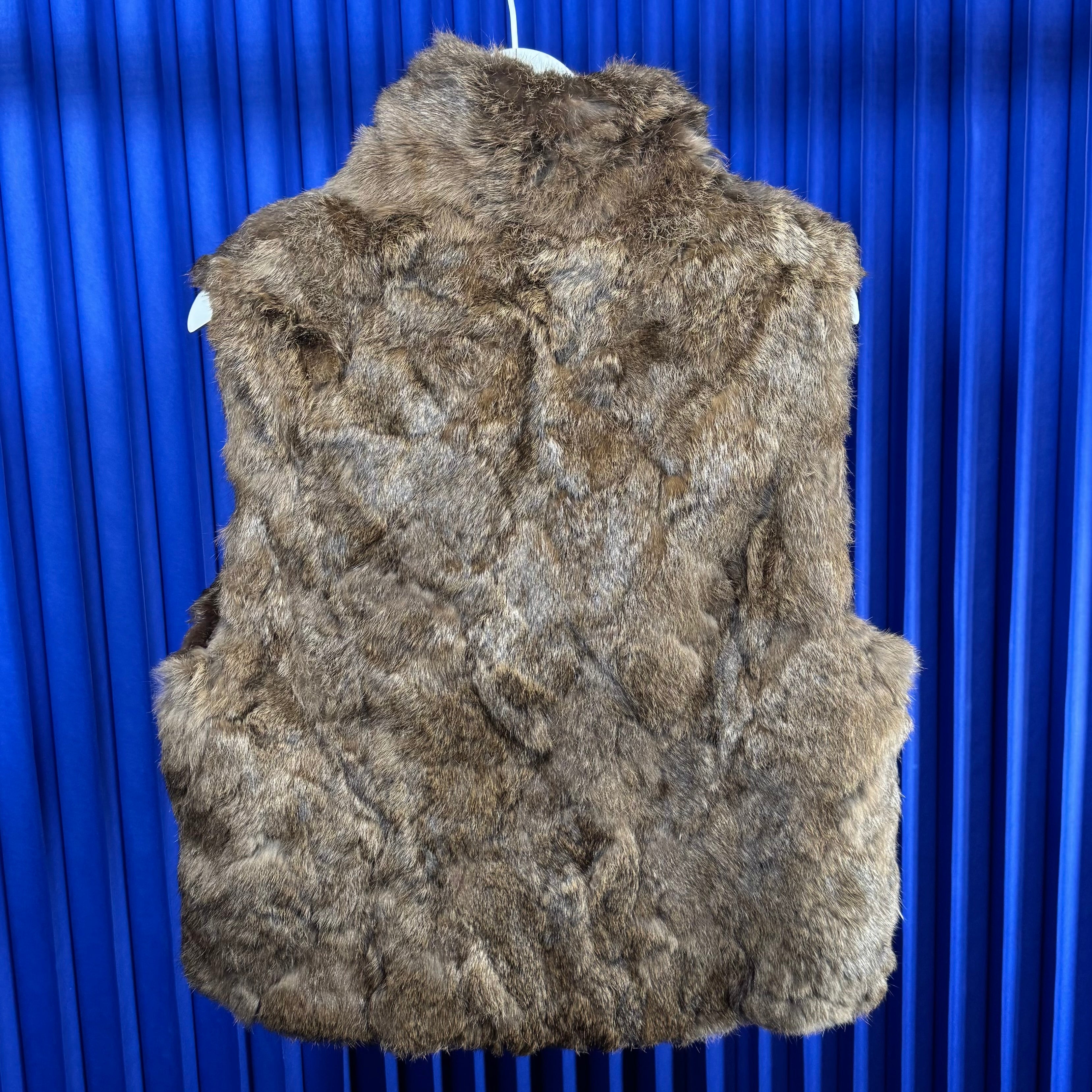 Brown Fur Vest