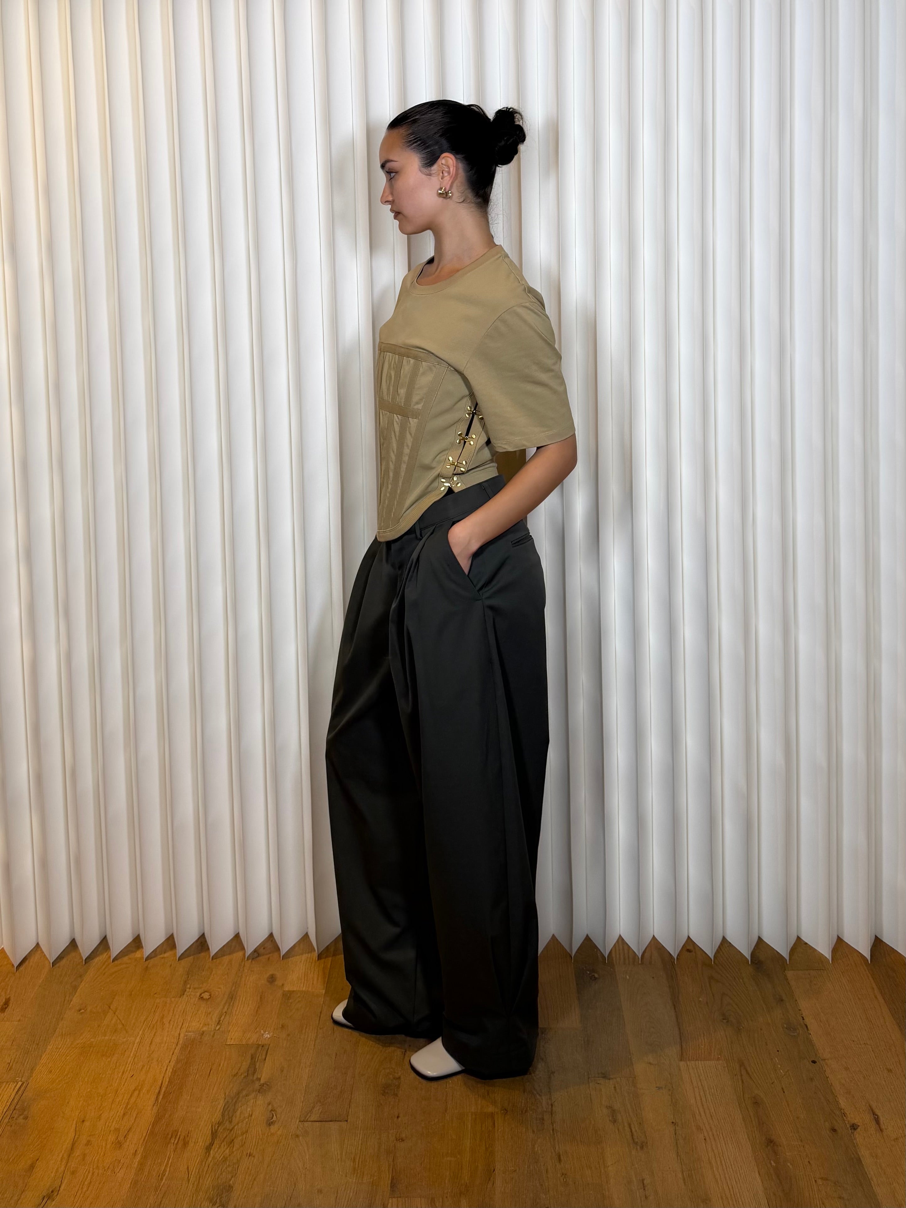 Dion Lee Corset Crewneck Top