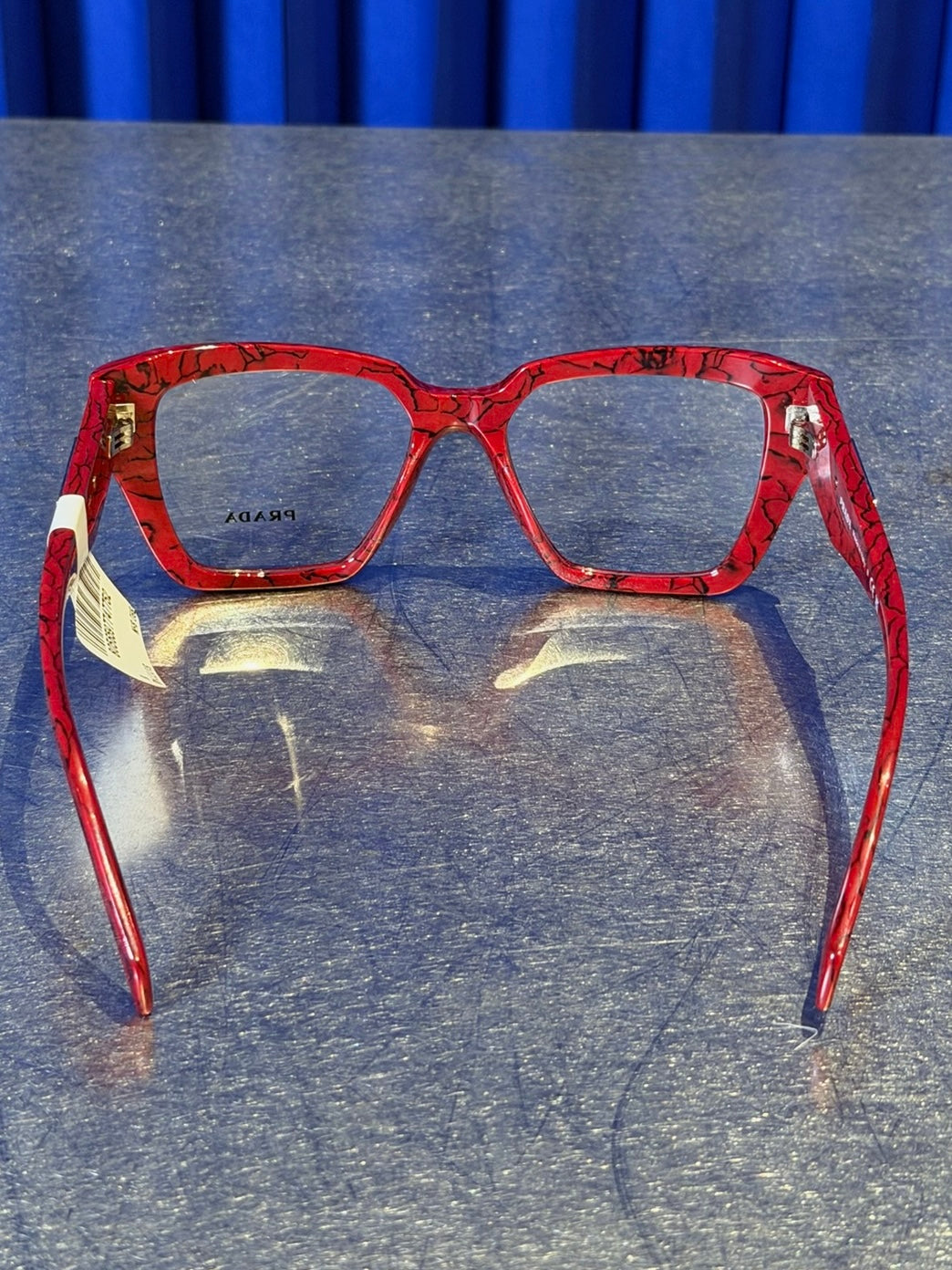 Prada PR 09ZV Eyeglasses ‘Red’