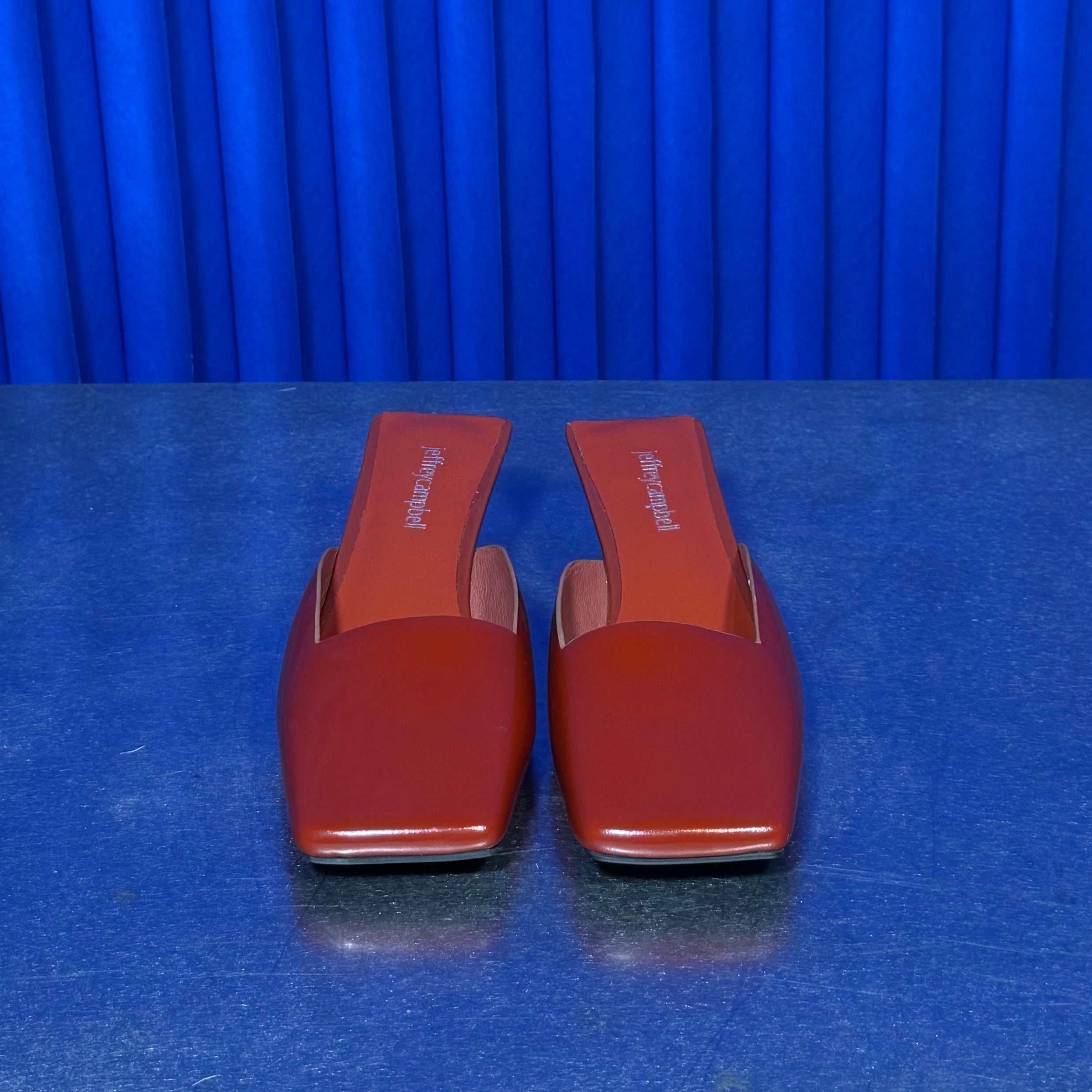 JEFFREY CAMPBELL RED MULES
