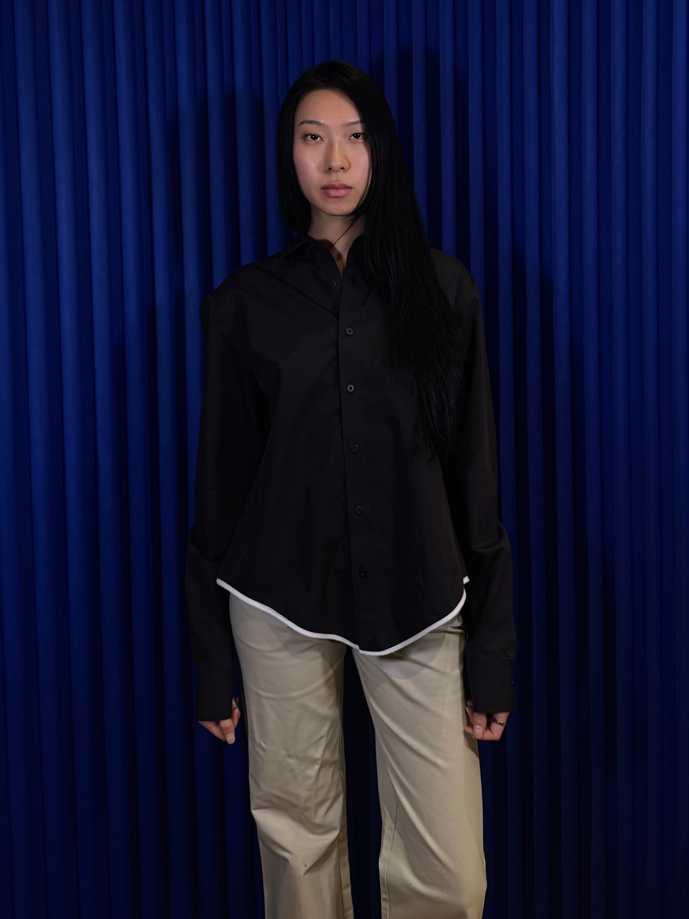 FRIDA Reworked Button Down ‘Dark Gray’