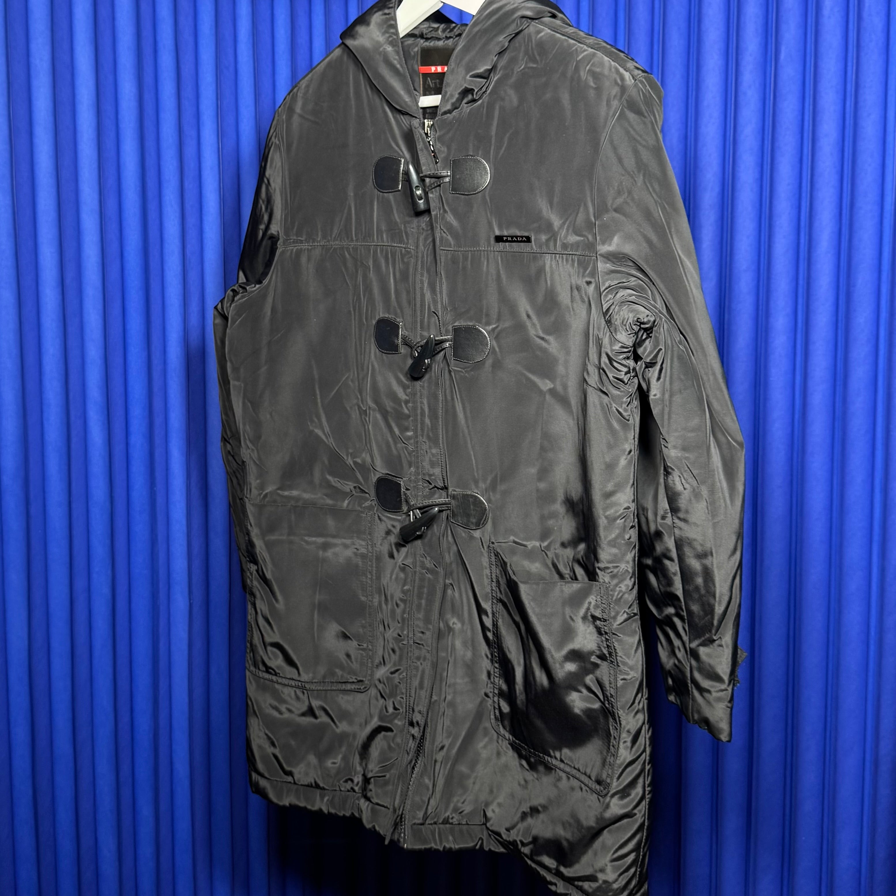 VINTAGE PRADA NYLON HOODE COAT