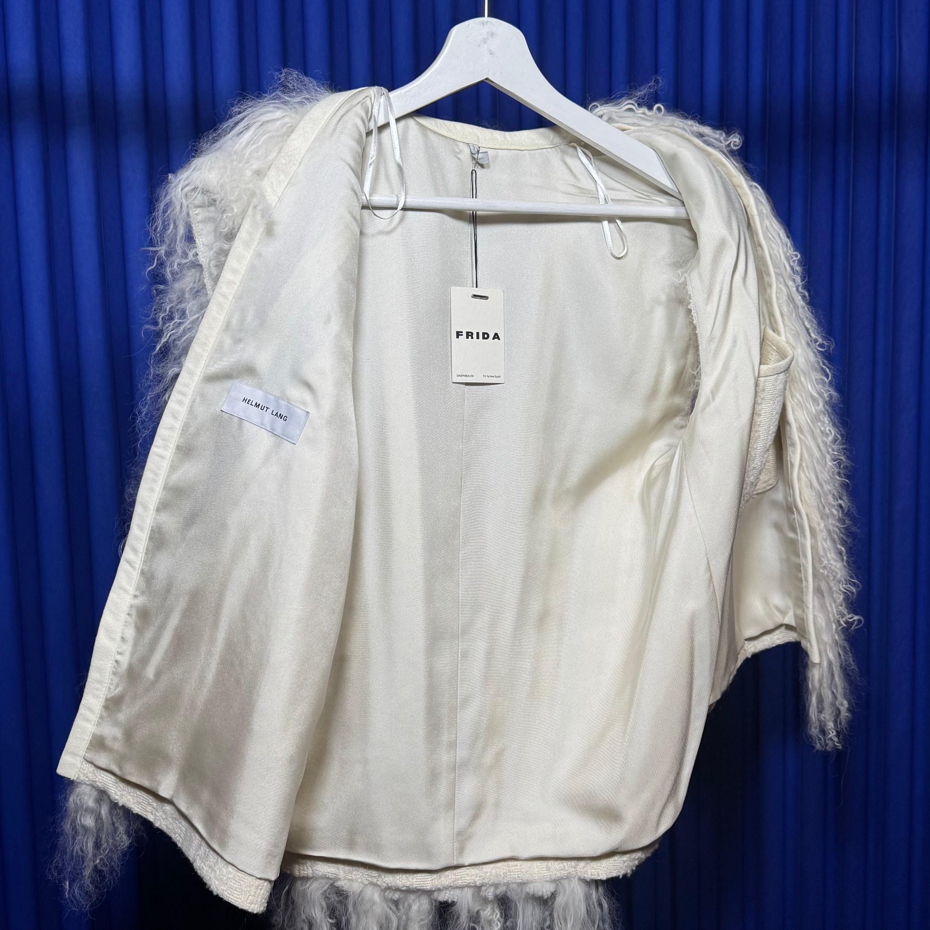 HELMUT LANG COTTON BLEND VEST