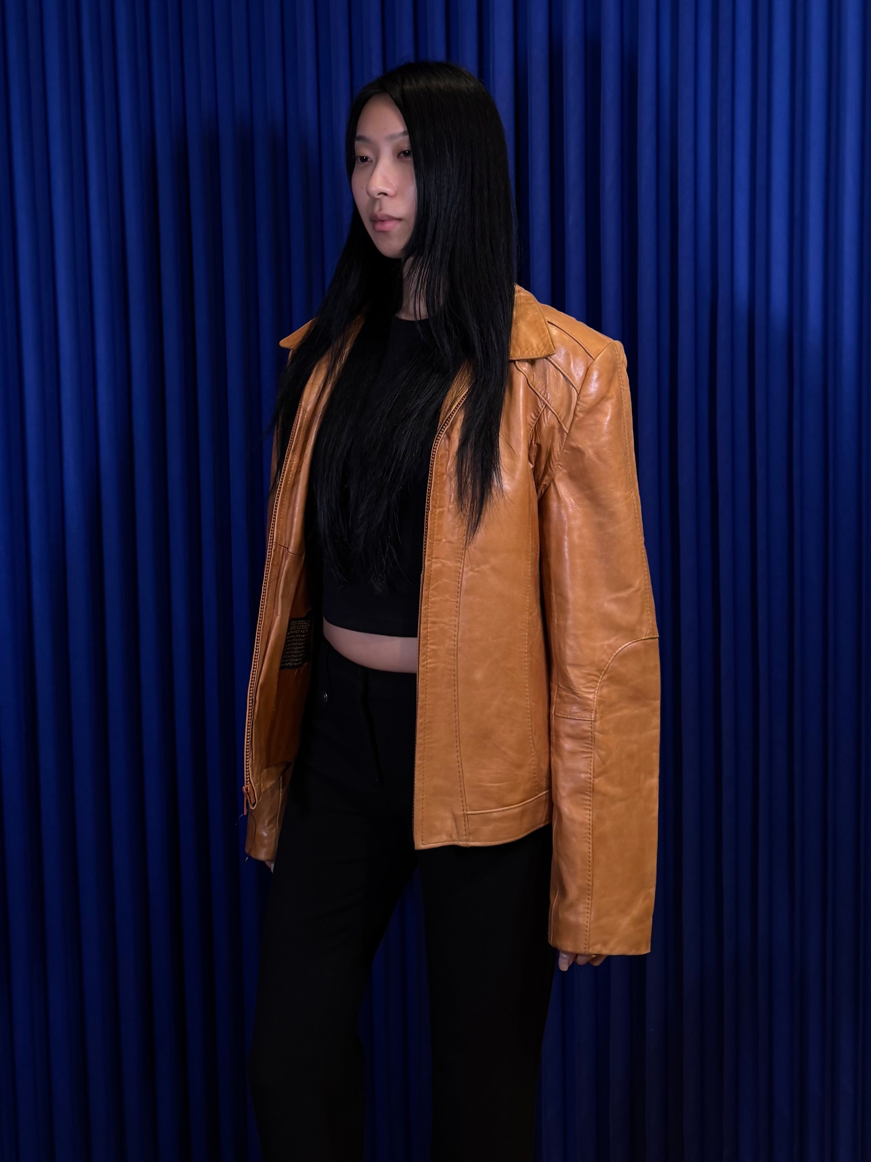 Casablanca Camel Leather Jacket