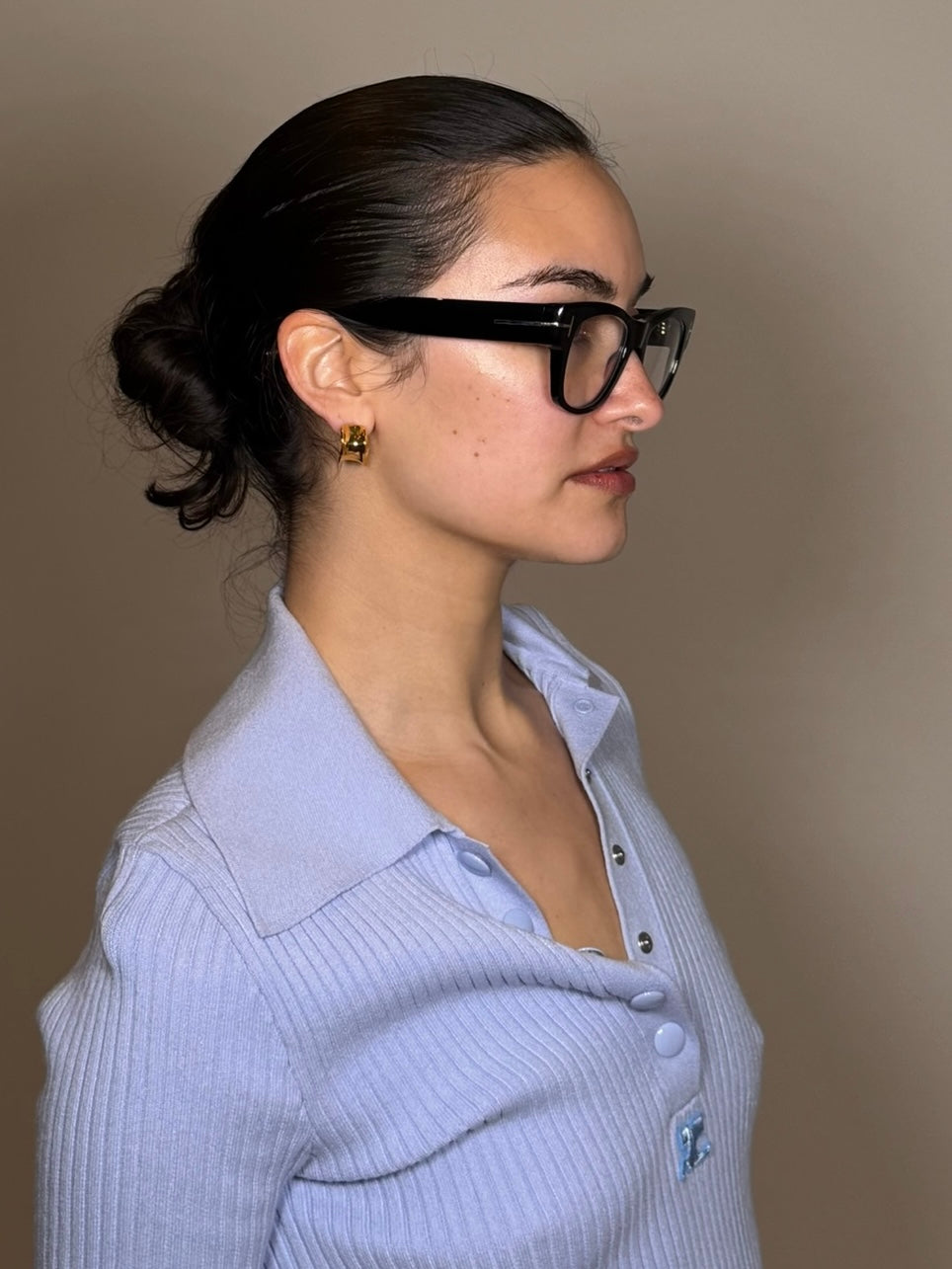 Tom Ford TF5040-B Eco Shiny Black Eyeglasses