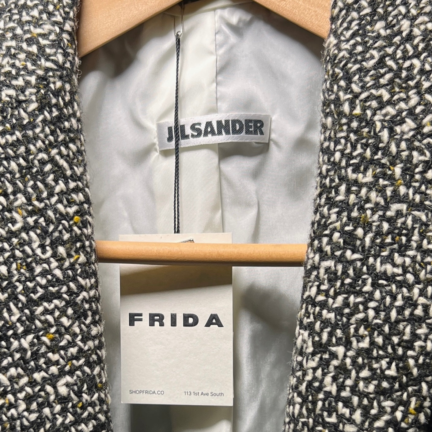 90s JIL SANDER BOUCLÉ BLAZER