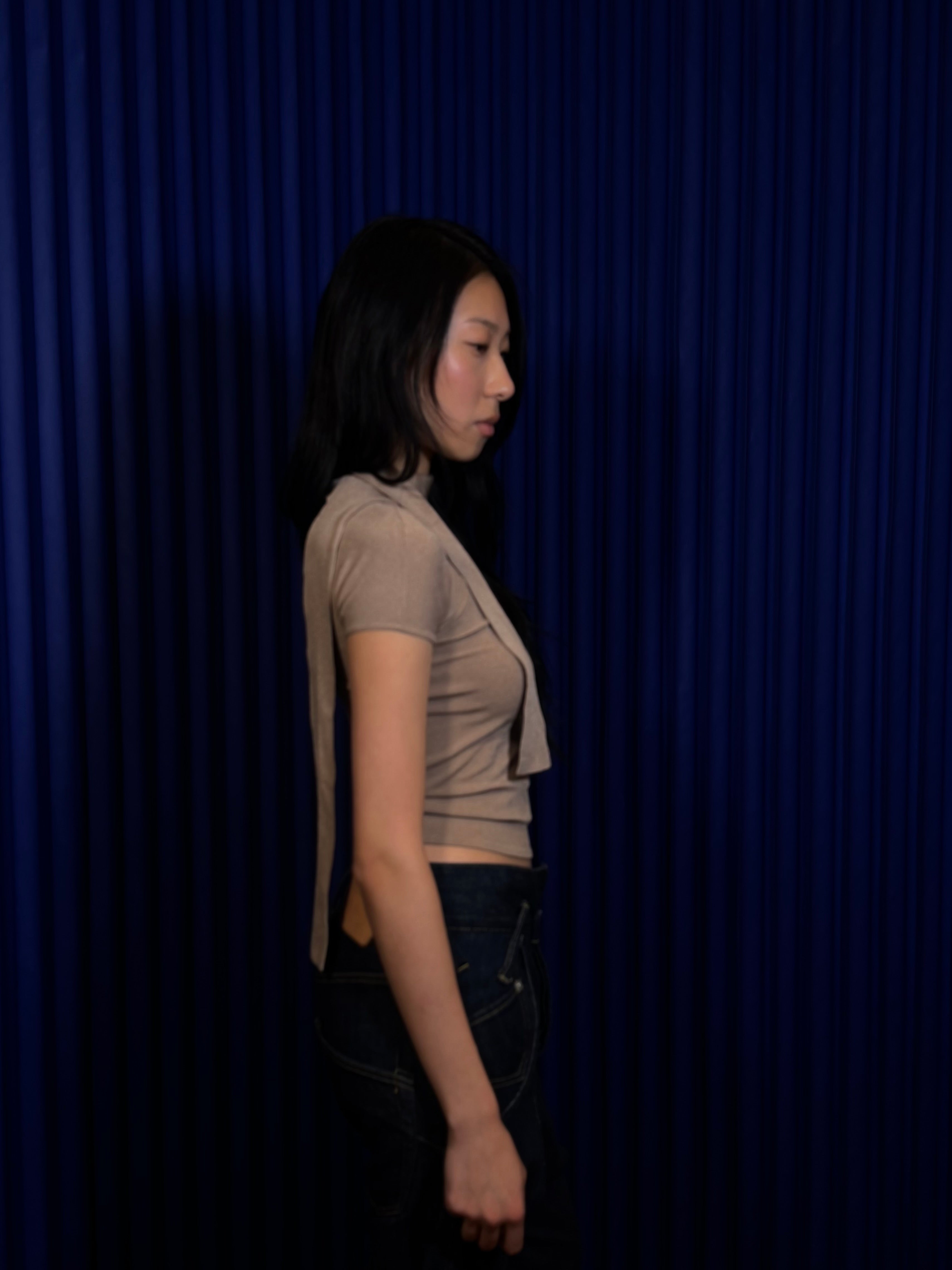 Gucci Poly Blend S/S Top ‘Beige’