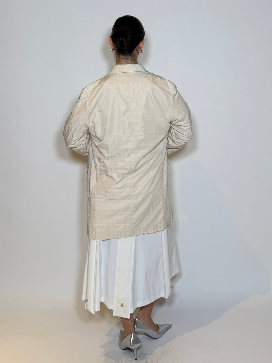 1999 Issey Miyake Wrinkled Short Coat
