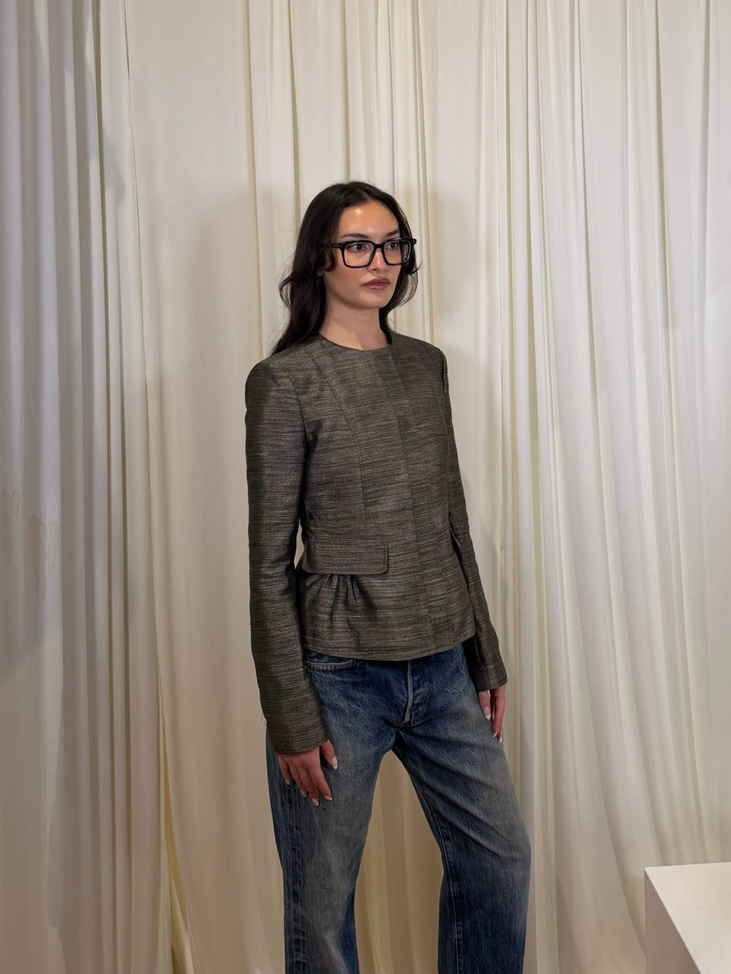 BURBERRY LONDON POLY JACKET