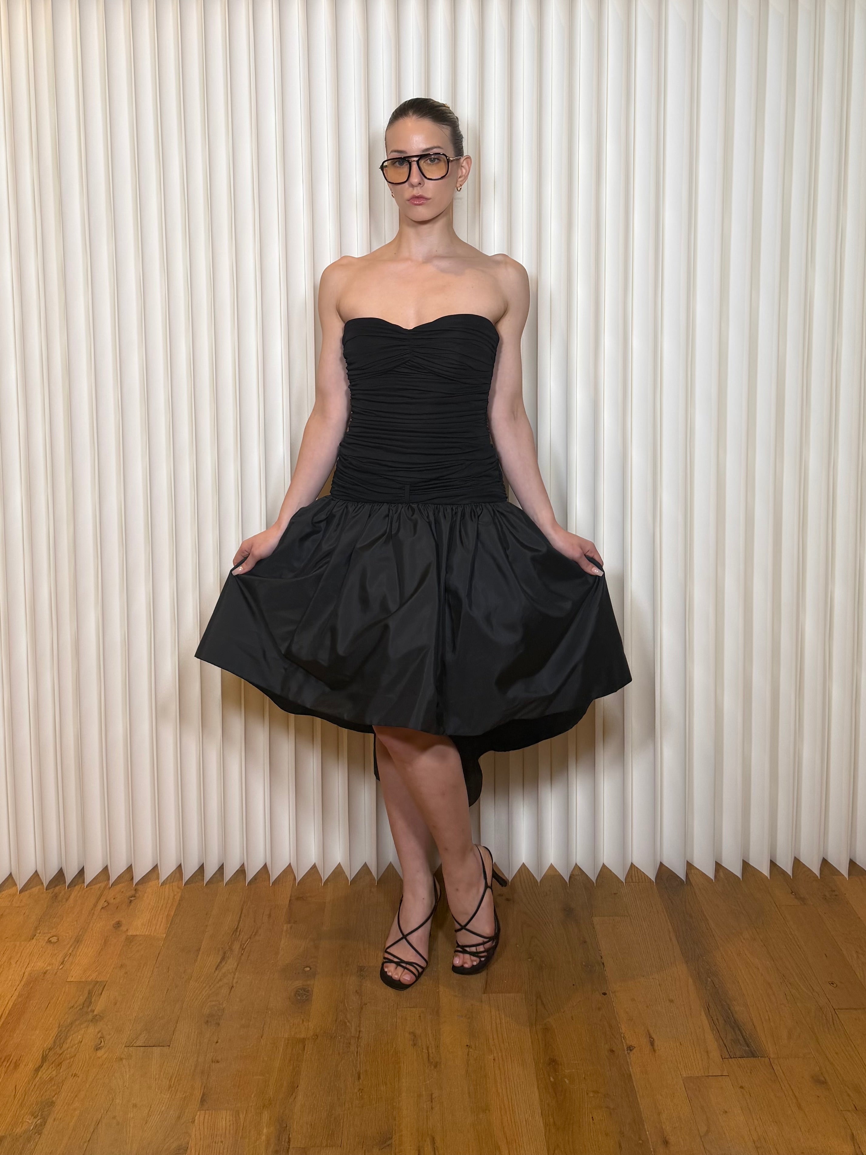 Morton Myles Ruffled Baby Doll Dress