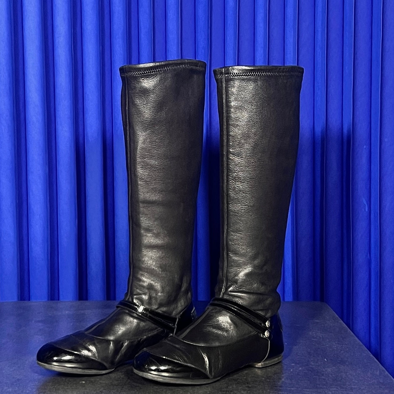 Chanel Leather Boots
