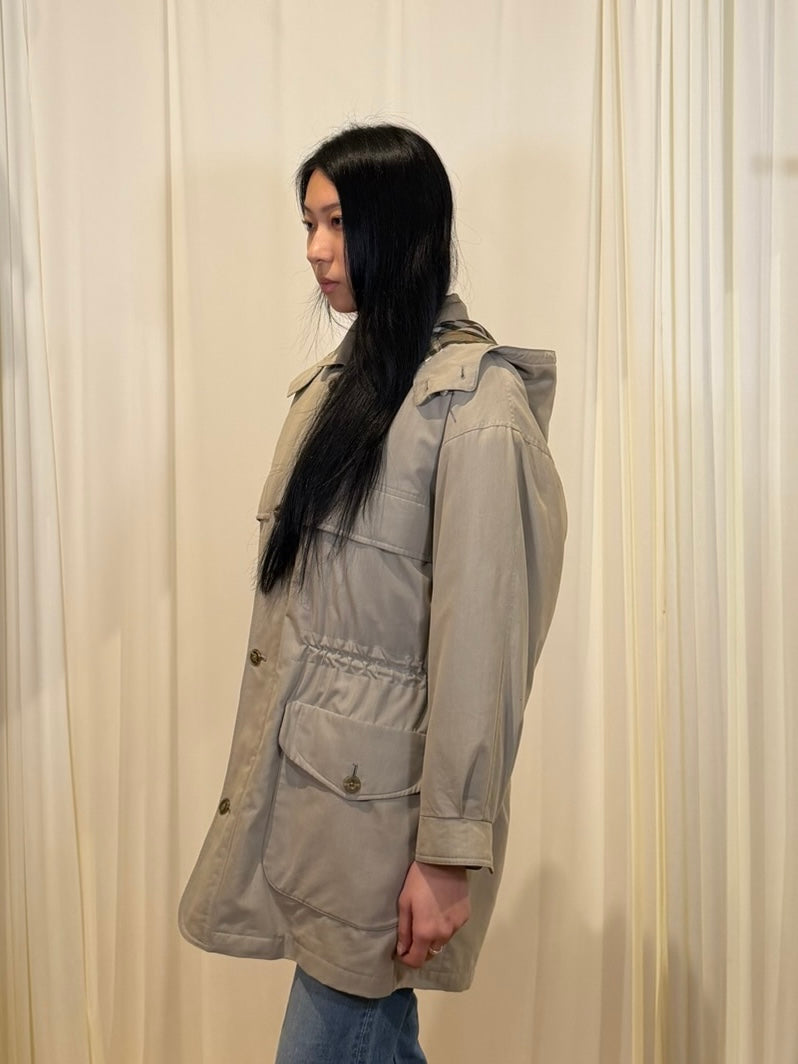 Burberrys’ Padded Hooded Jacket