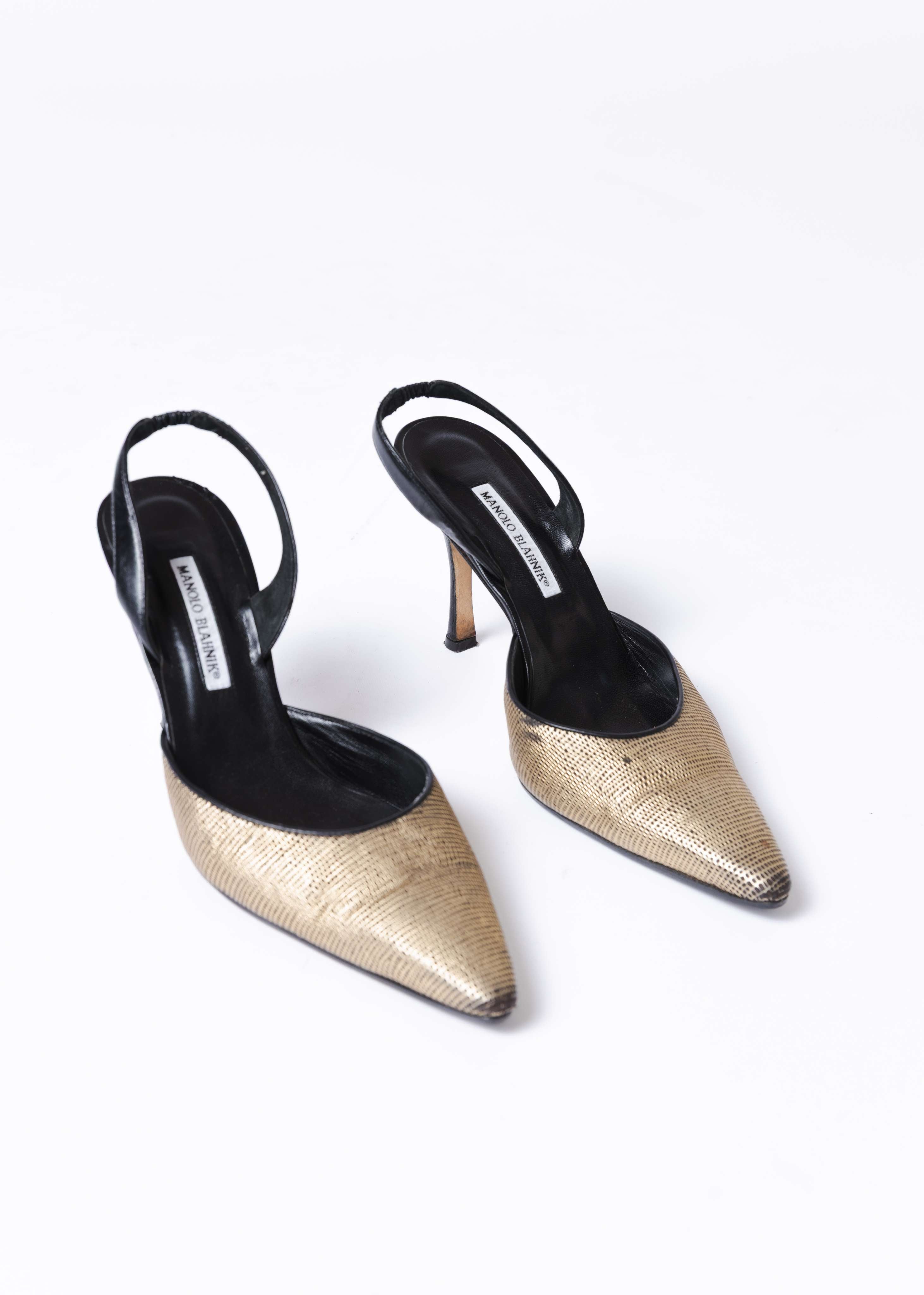 Metallic Heels