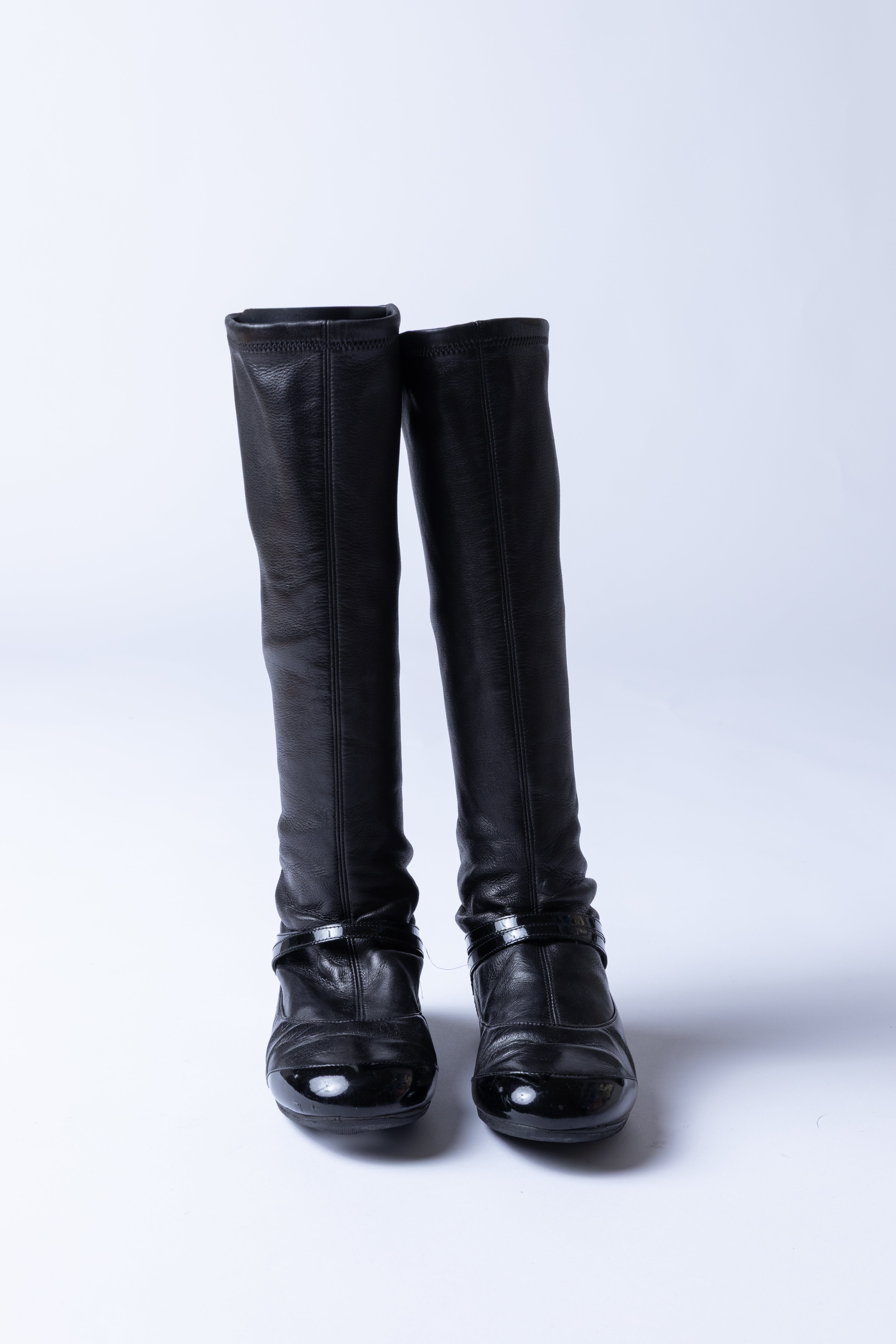 Chanel Leather Boots