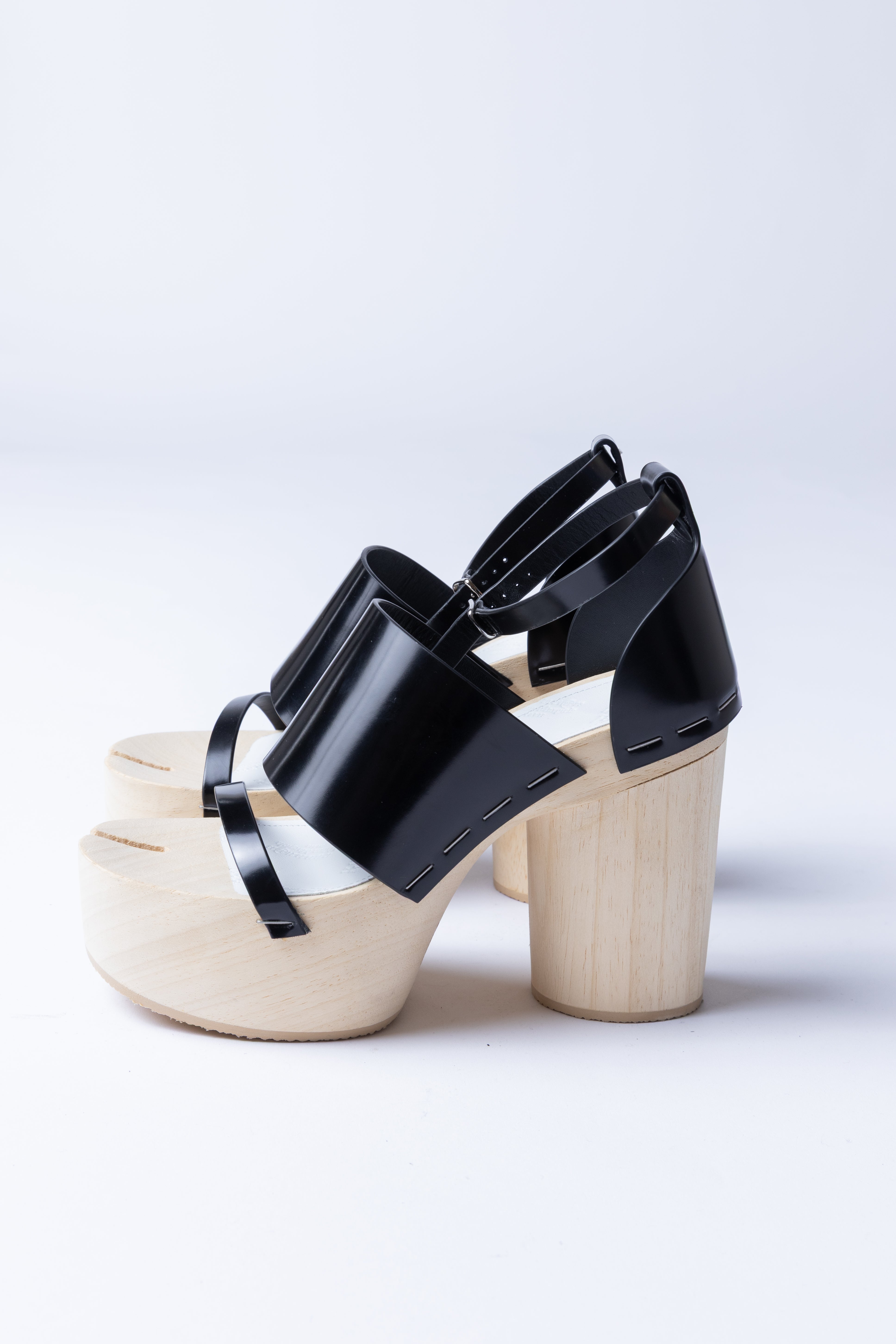 Leather Platform Sandals