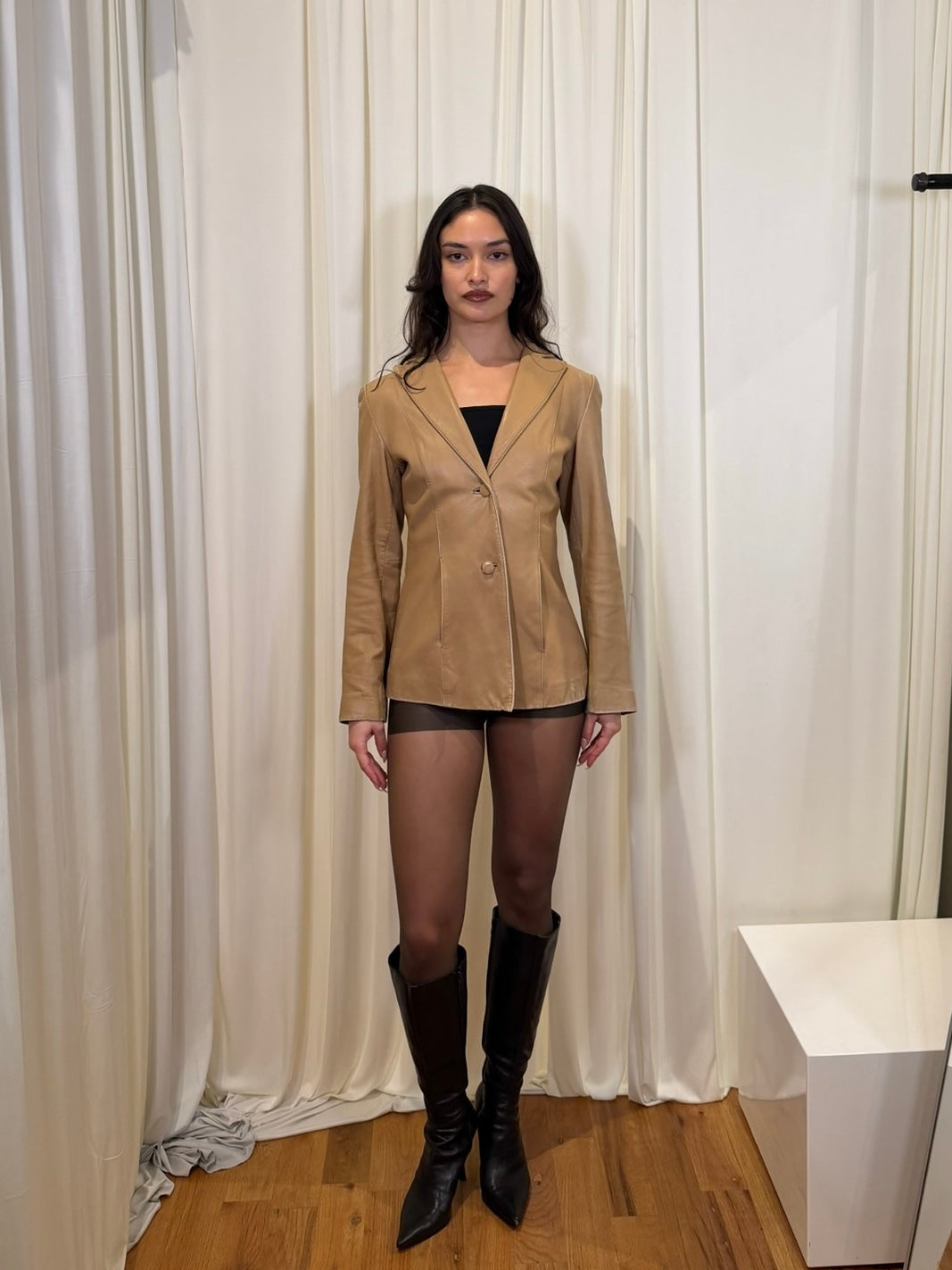 Kenneth Cole Caramel Leather