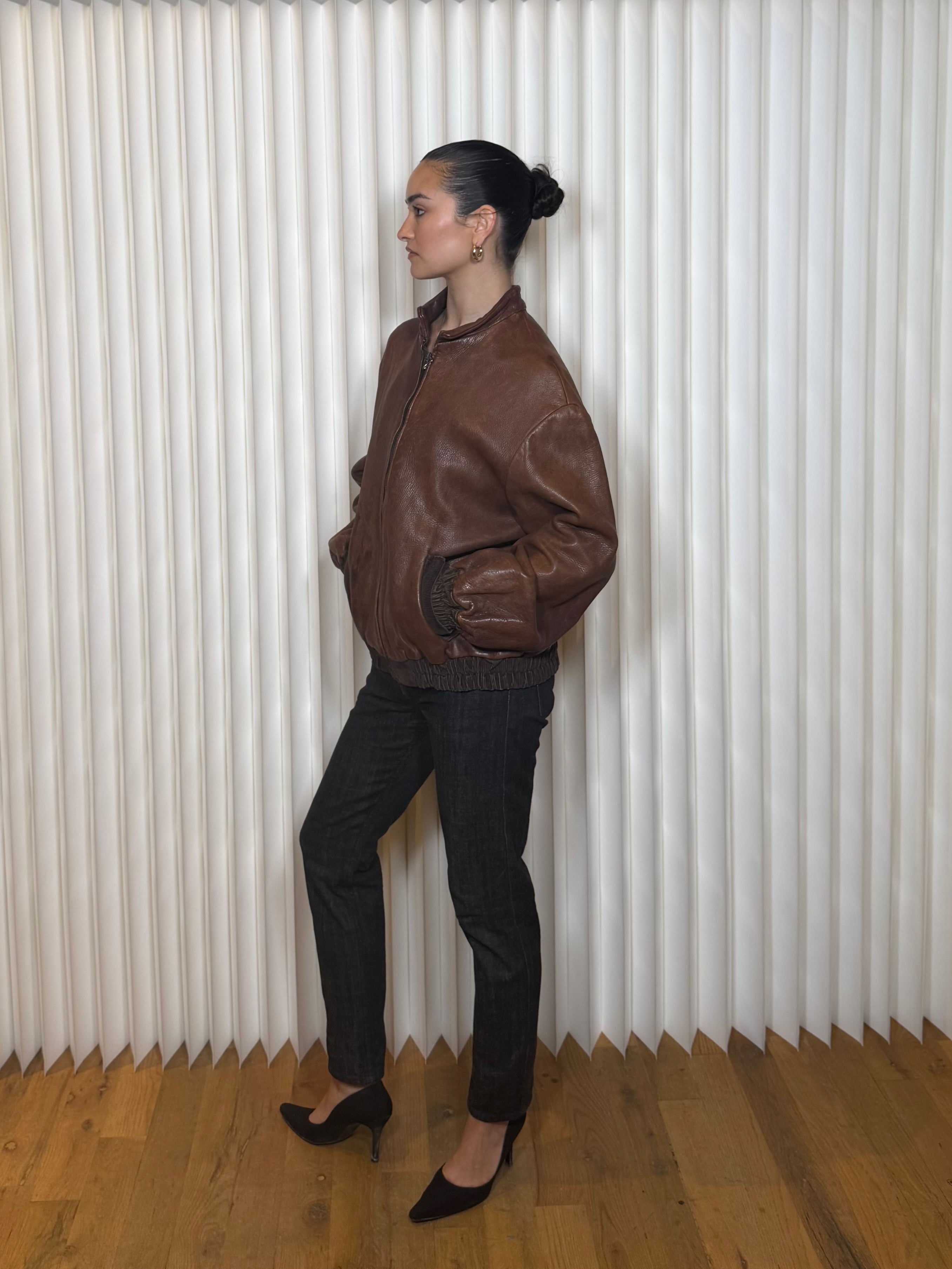 Vintage Chocolate Bomber