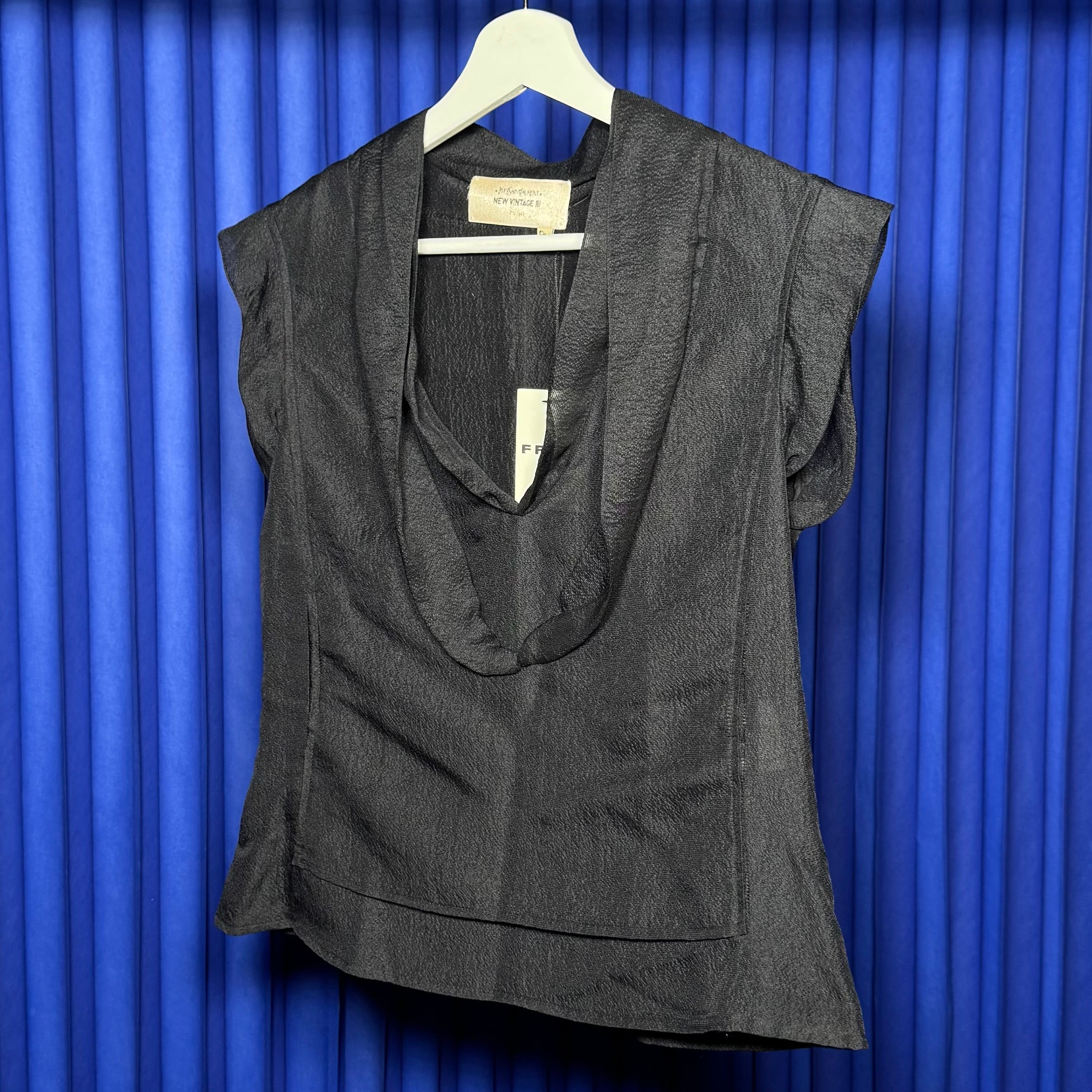 YSL NEW VINTAGE III 73/180 SILK BLEND TOP