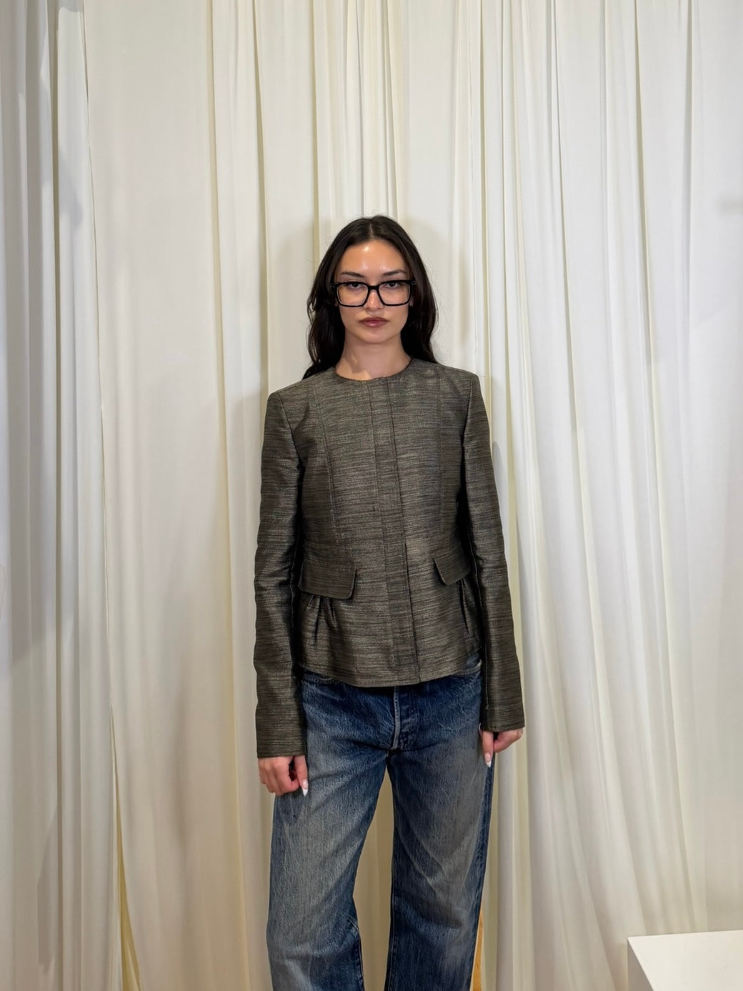 BURBERRY LONDON POLY JACKET