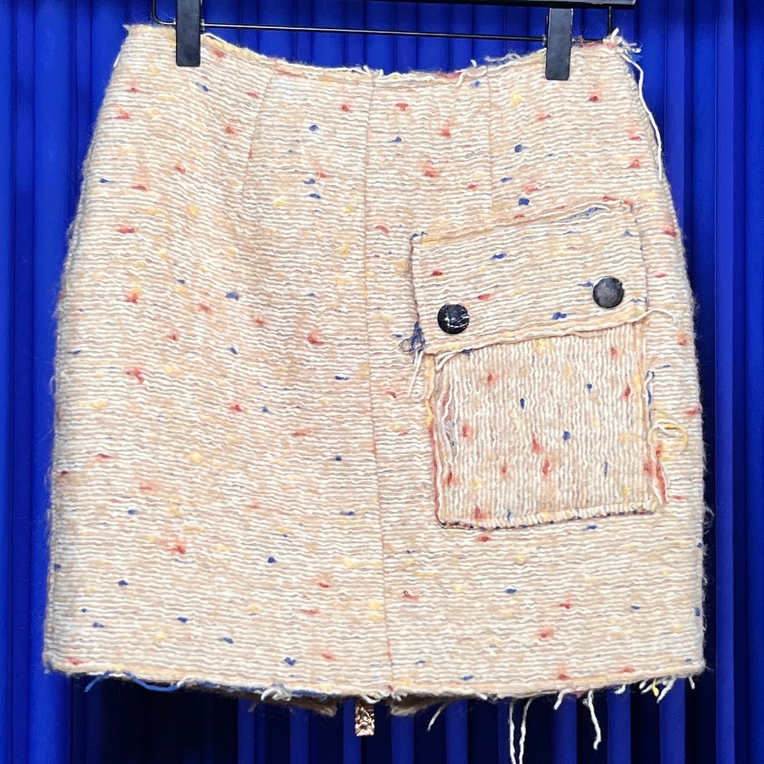 ACNE STUDIOS SPECKLED TWEED MINI SKIRT