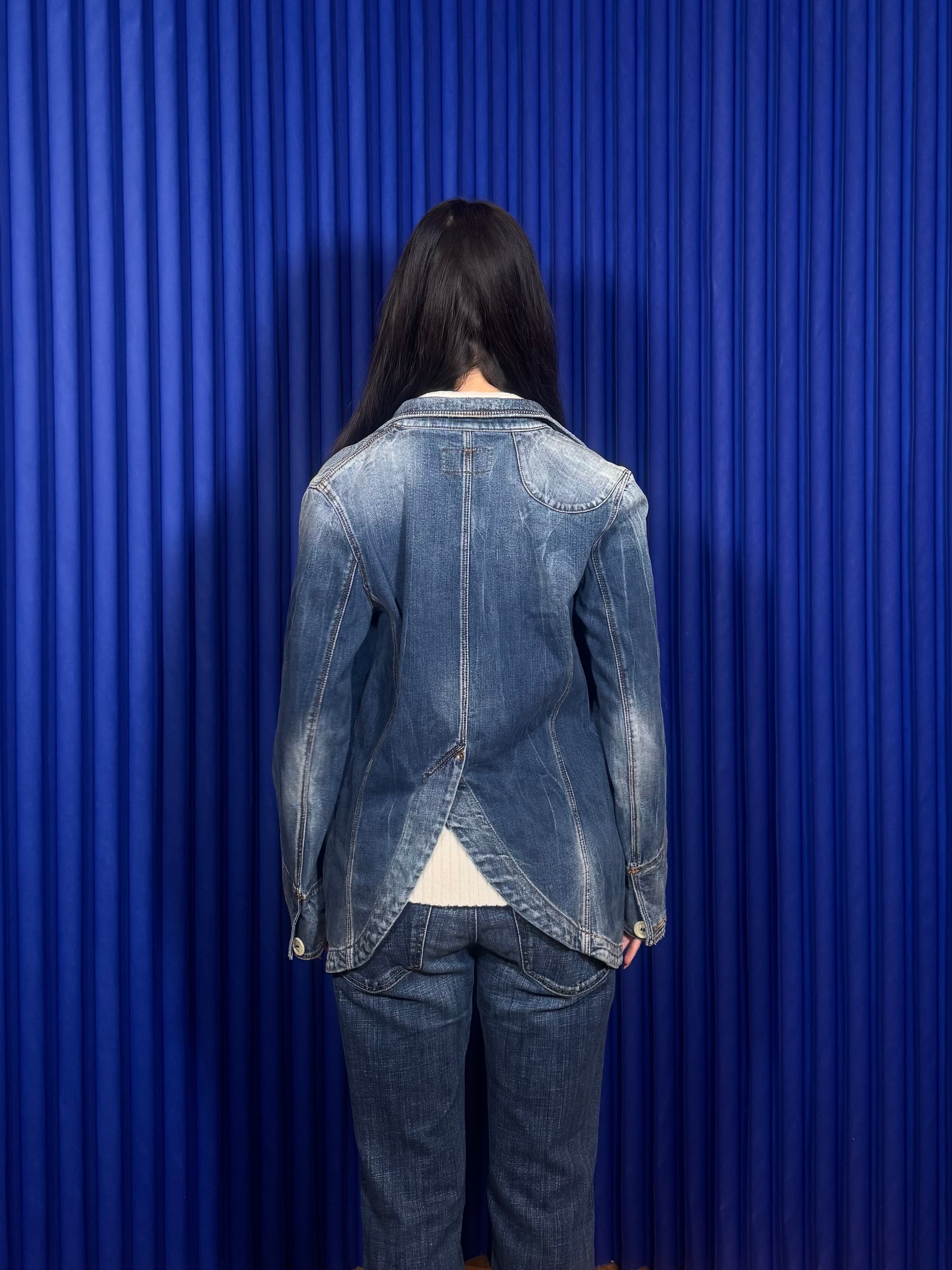 Armani Jeans Denim Blazer