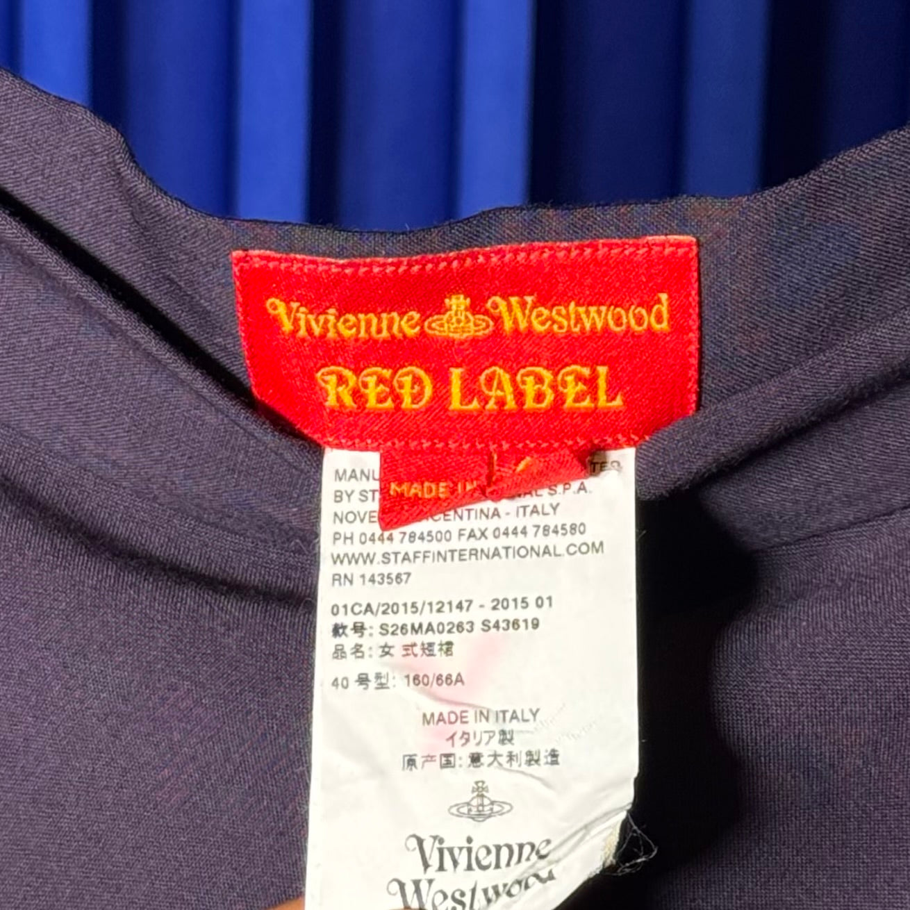 VIVIENNE WESTWOOD RED LABEL SKIRT