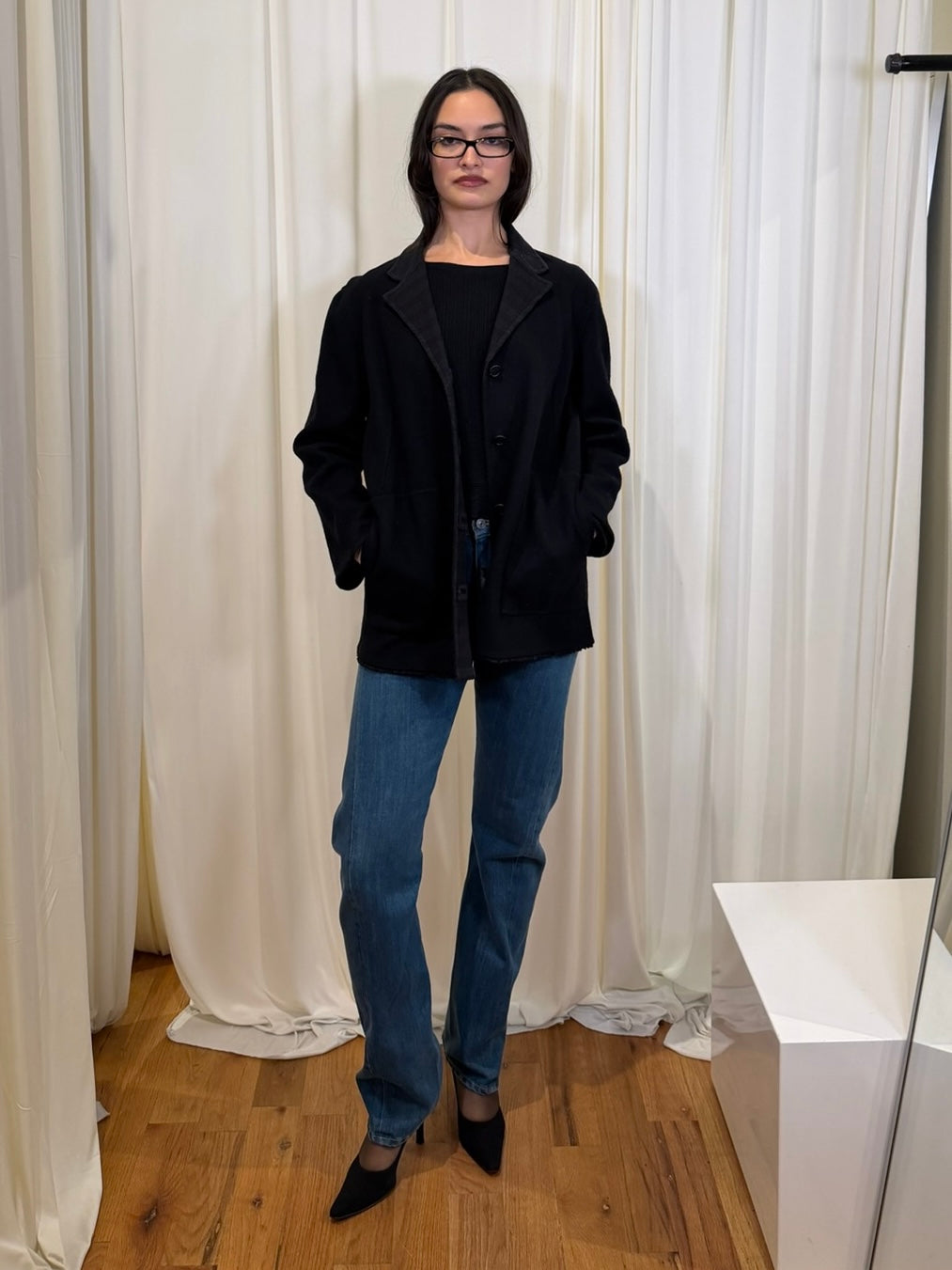 Issey Miyake HAAT Wool Blazer