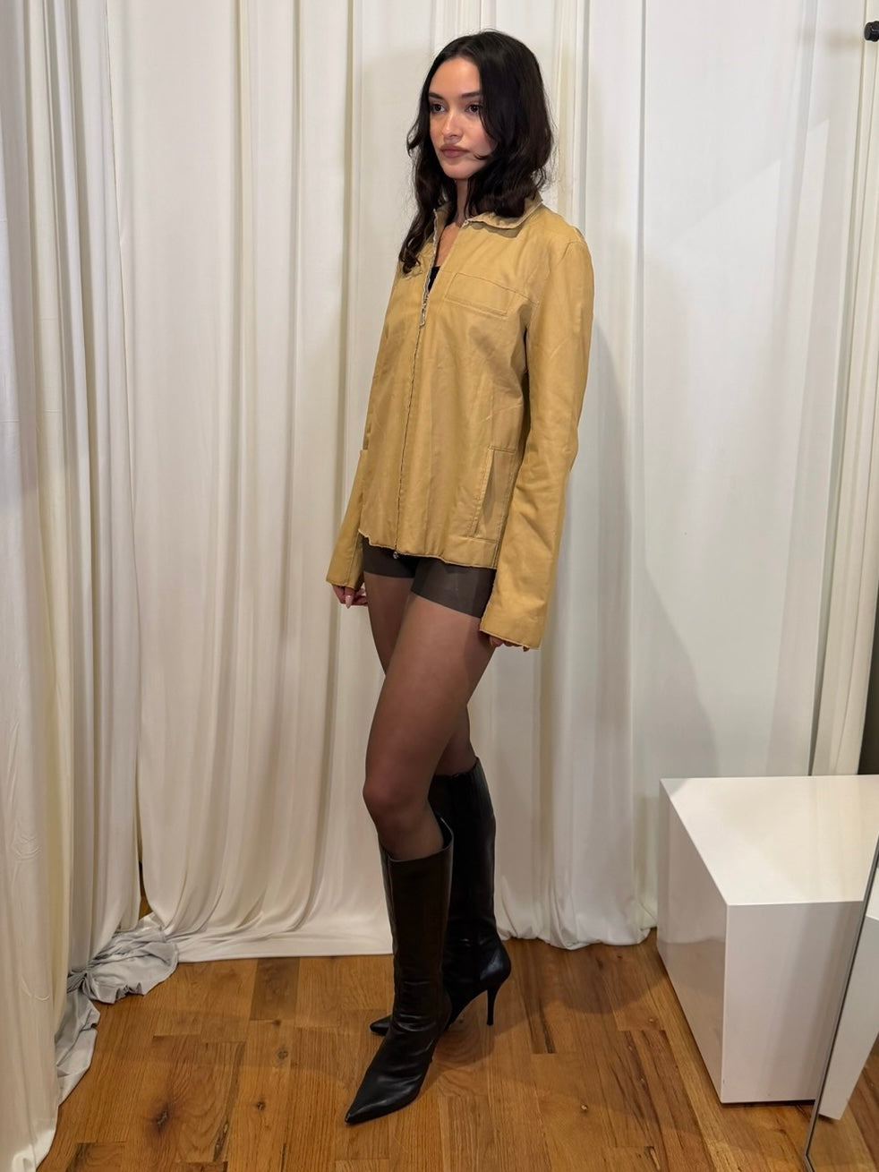 Vintage FENDI Faux Leather Jacket