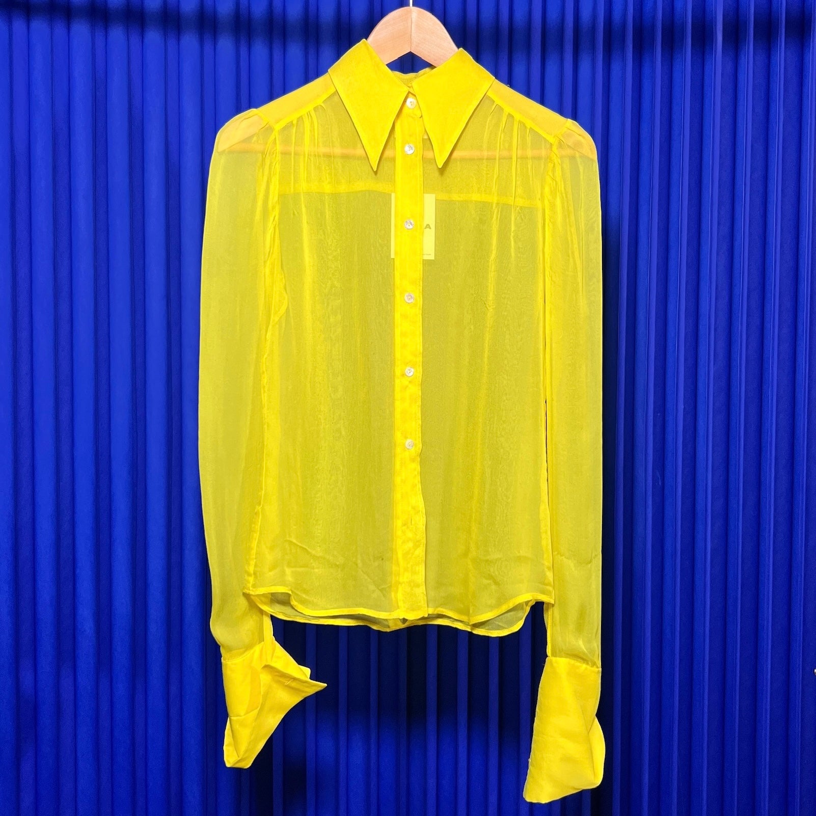 DOLCE & GABBANA MESH BLOUSE