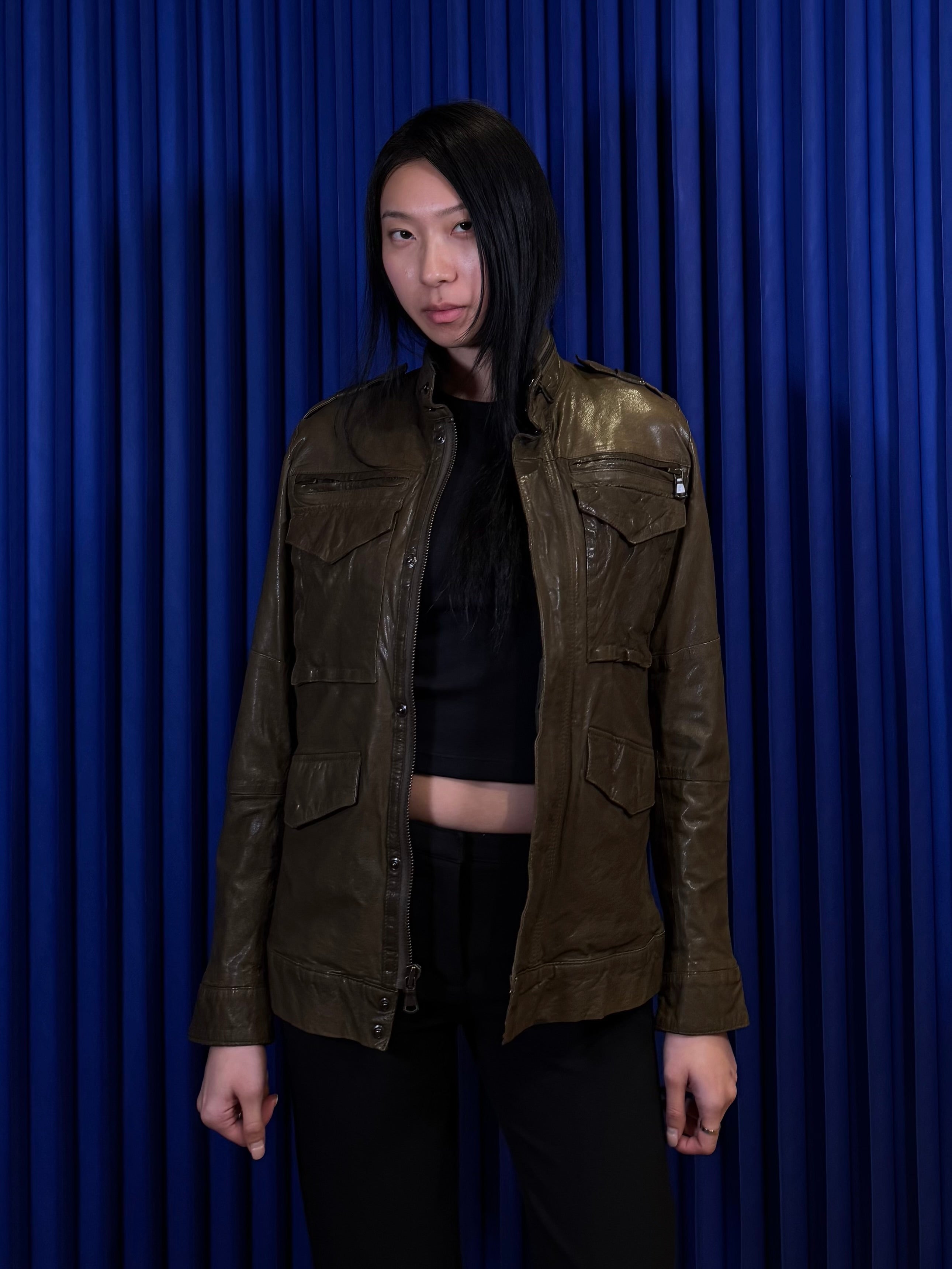 Joe’s Utility Leather Jacket