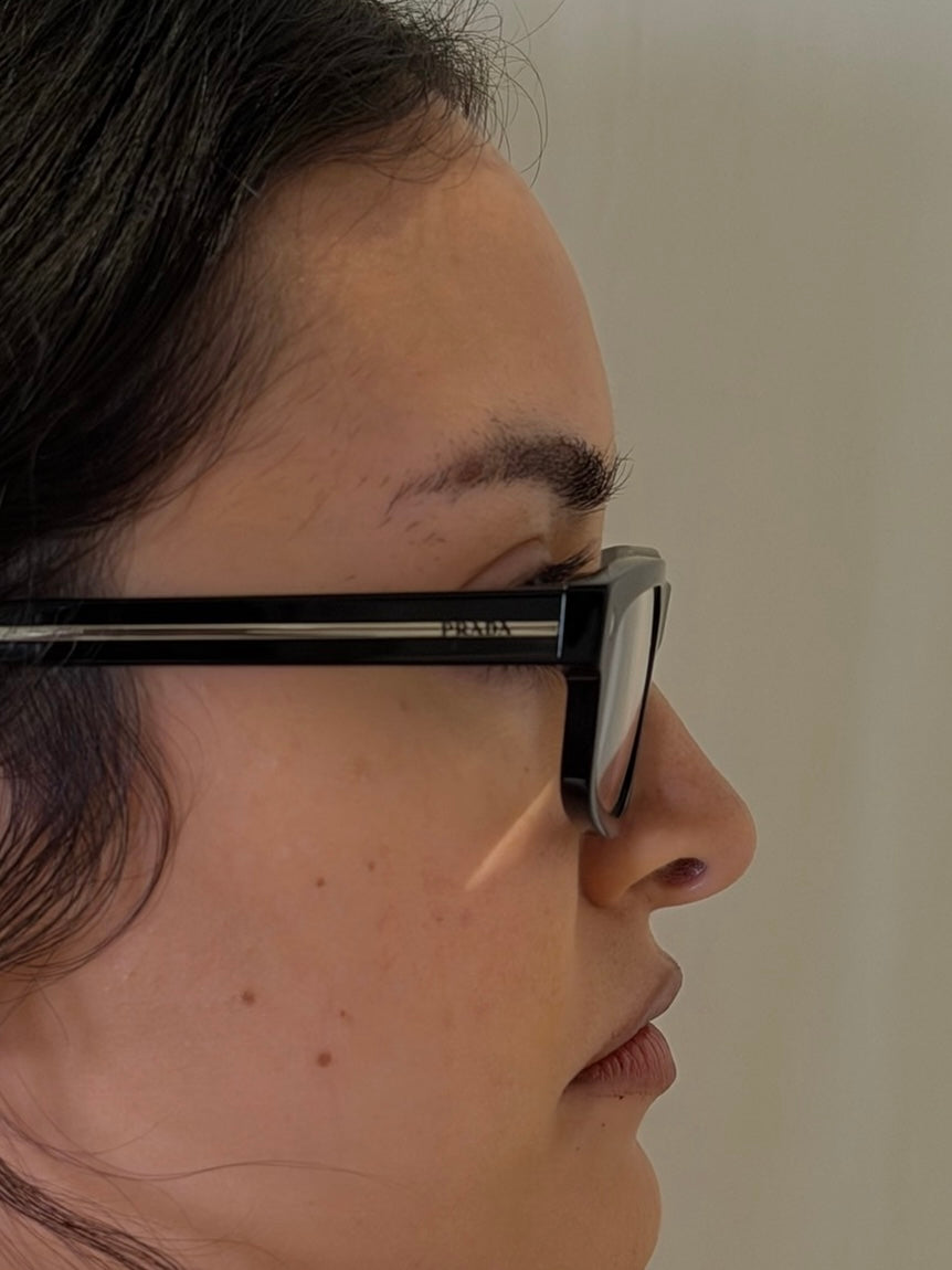 Prada PR B 02V EYEGLASSES ‘BLACK’￼