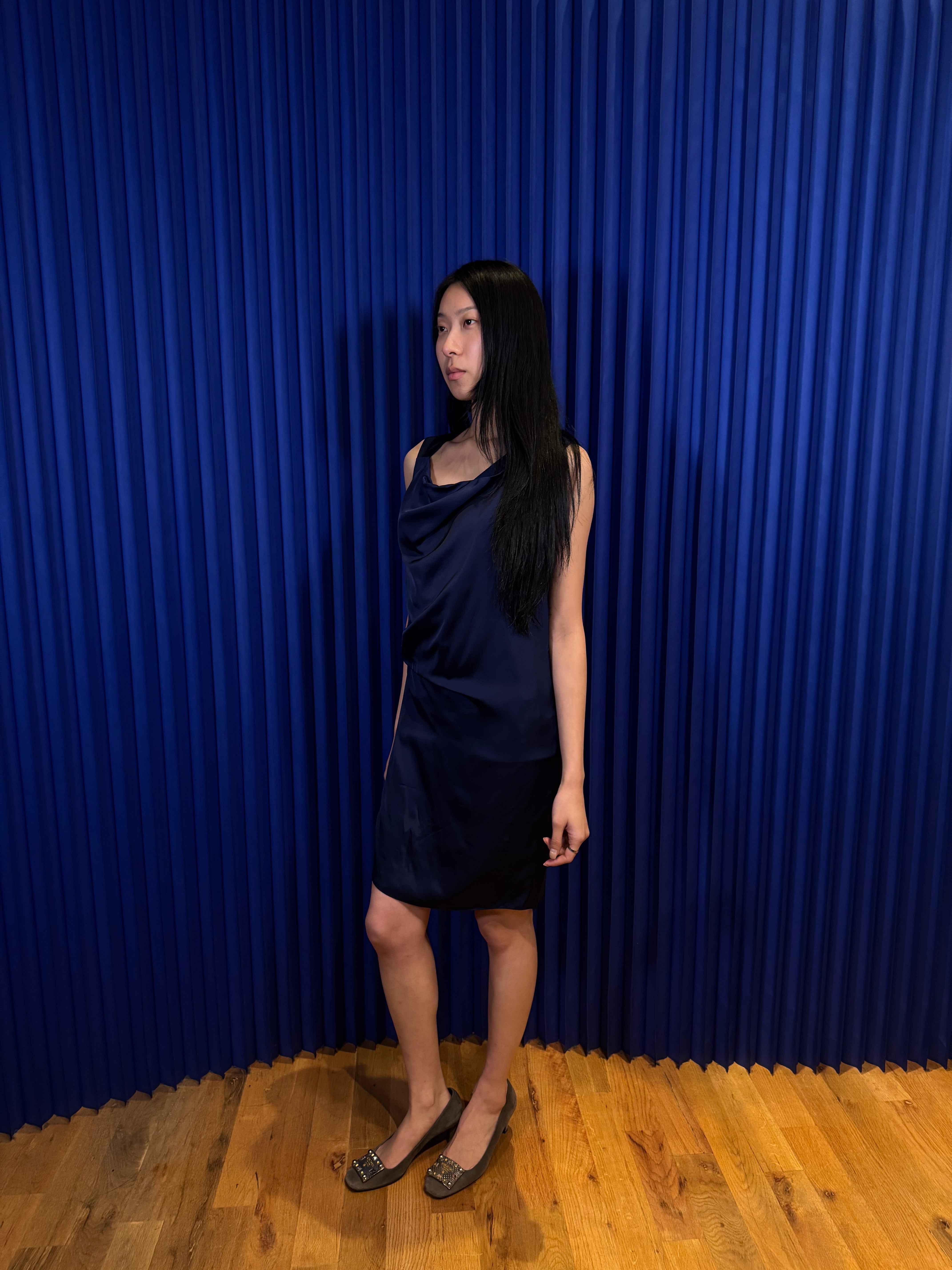 Acne Studios Navy Dress