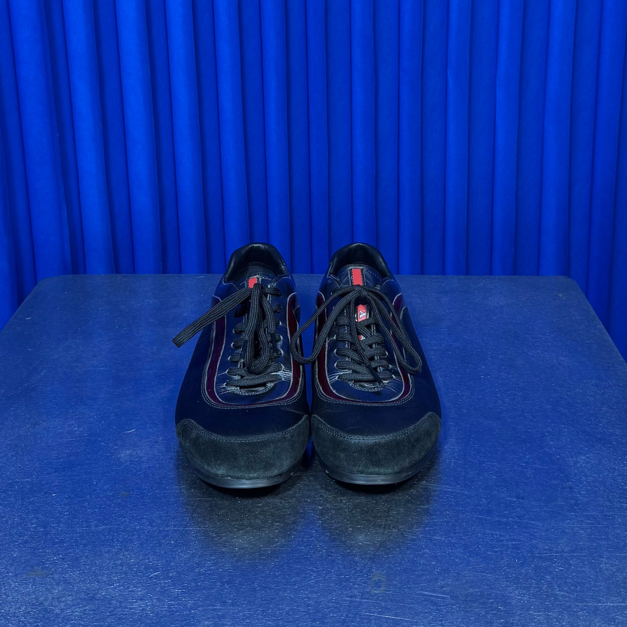 PRADA LEATHER SNEAKERS