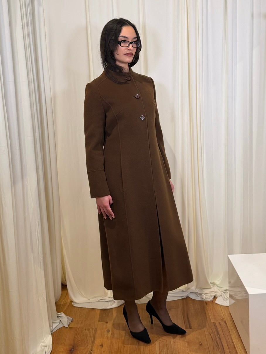 80s Balenciaga BB La Mode Paris Wool Coat