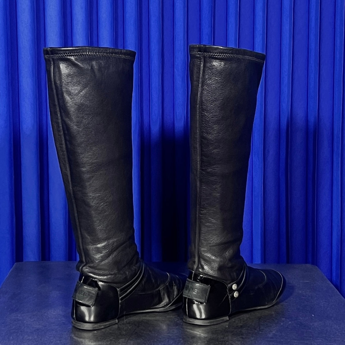 Chanel Leather Boots
