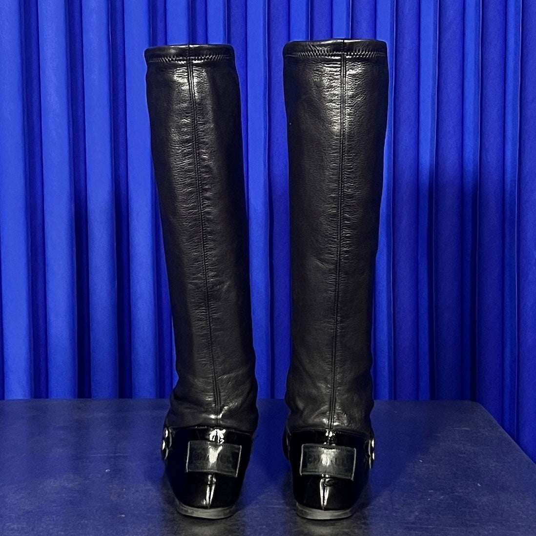 Chanel Leather Boots