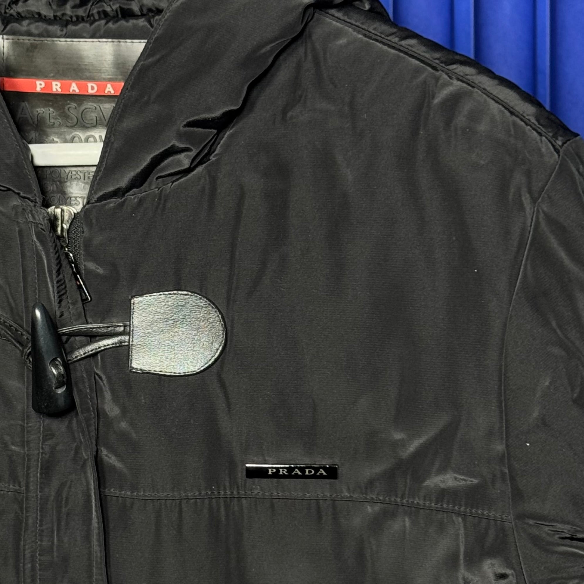 VINTAGE PRADA NYLON HOODE COAT