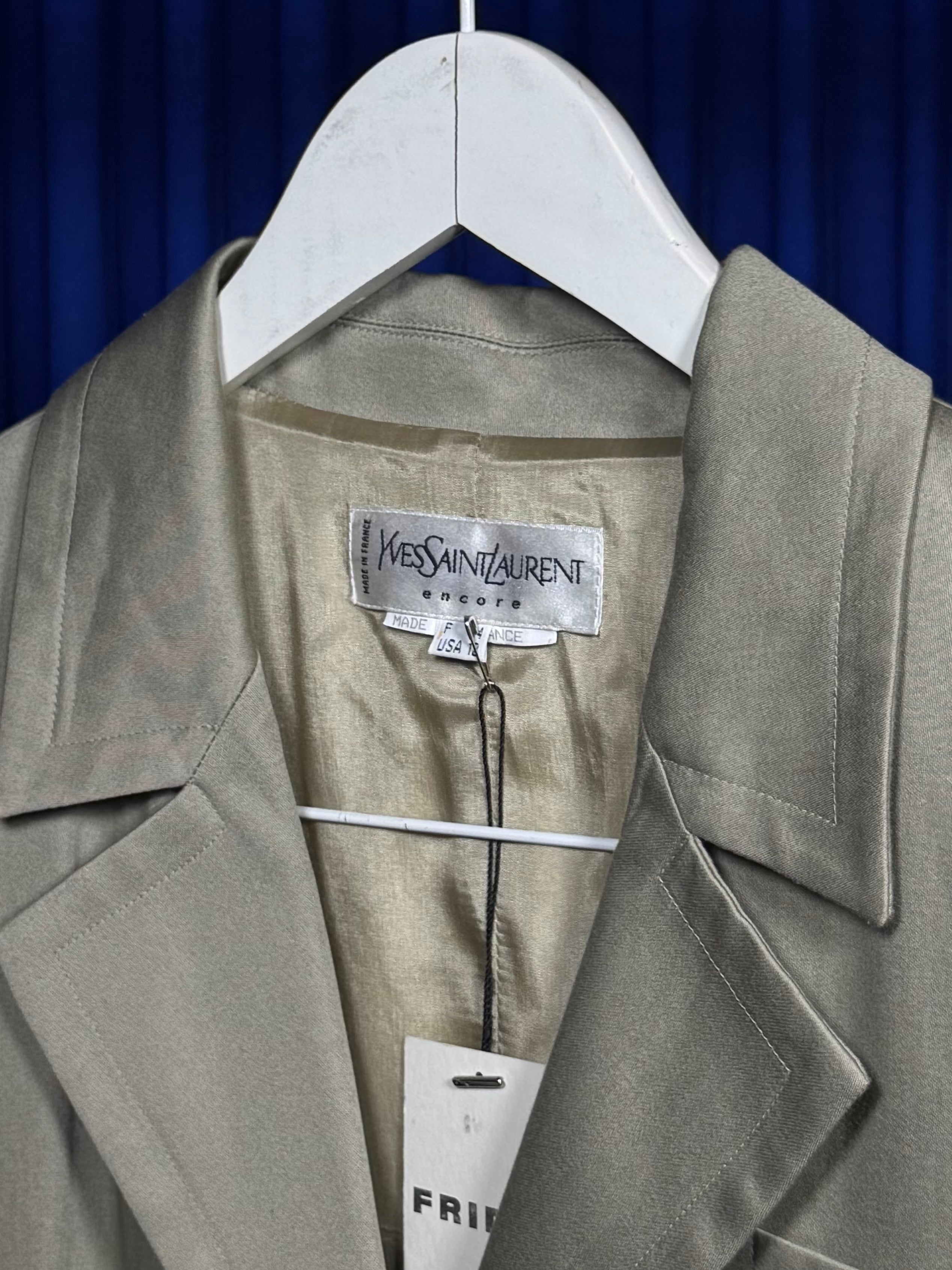 YSL ENCORE BELTED JACKET