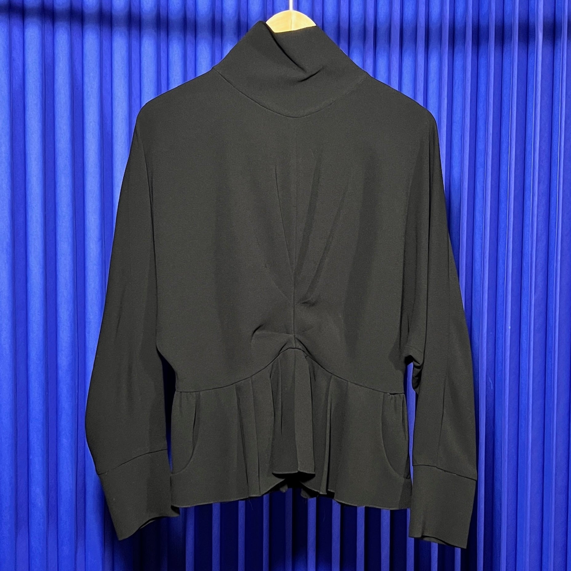 J.W. ANDERSON MOCK NECK BLOUSE TOP