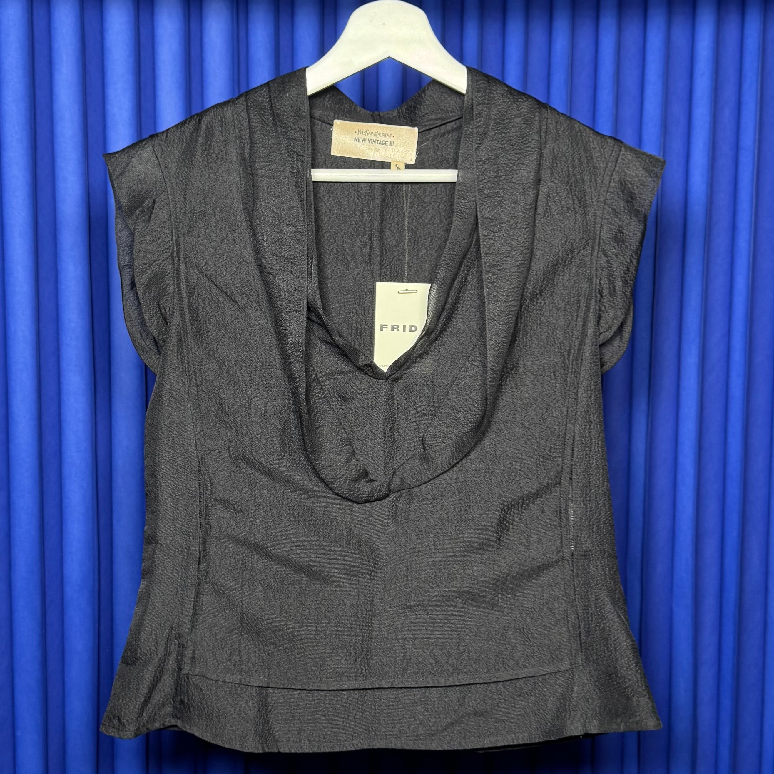 YSL NEW VINTAGE III 73/180 SILK BLEND TOP