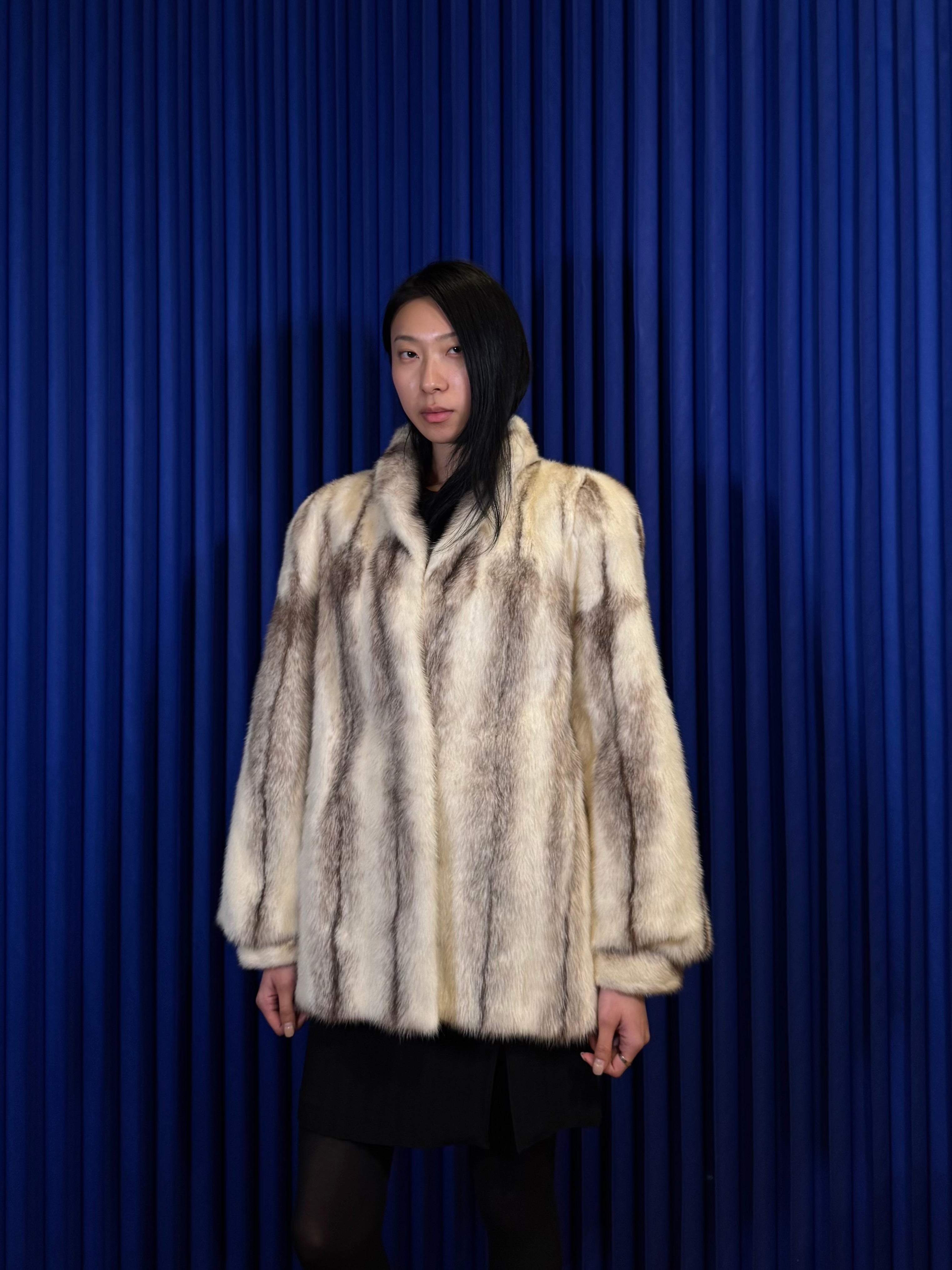 Vintage Nicholas Stewart Fox Jacket