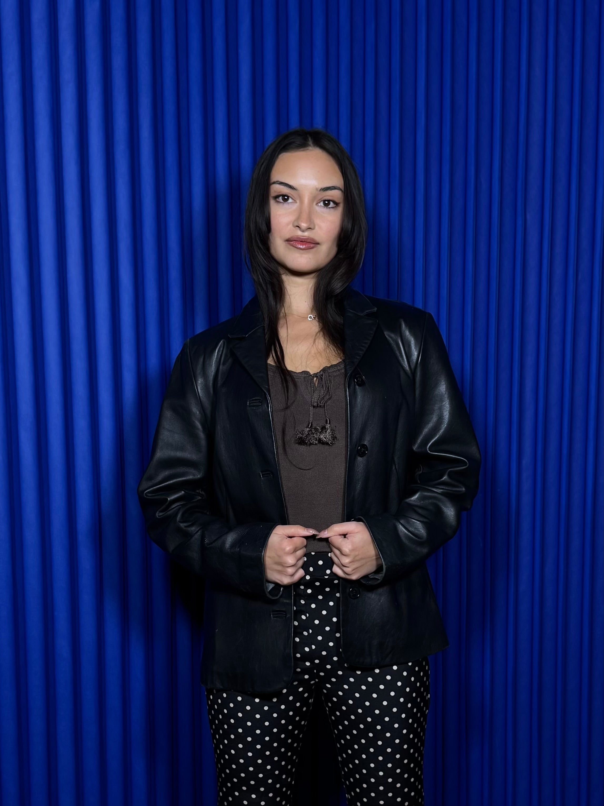 Kenneth Cole Reaction Leather Jacket ‘Black’