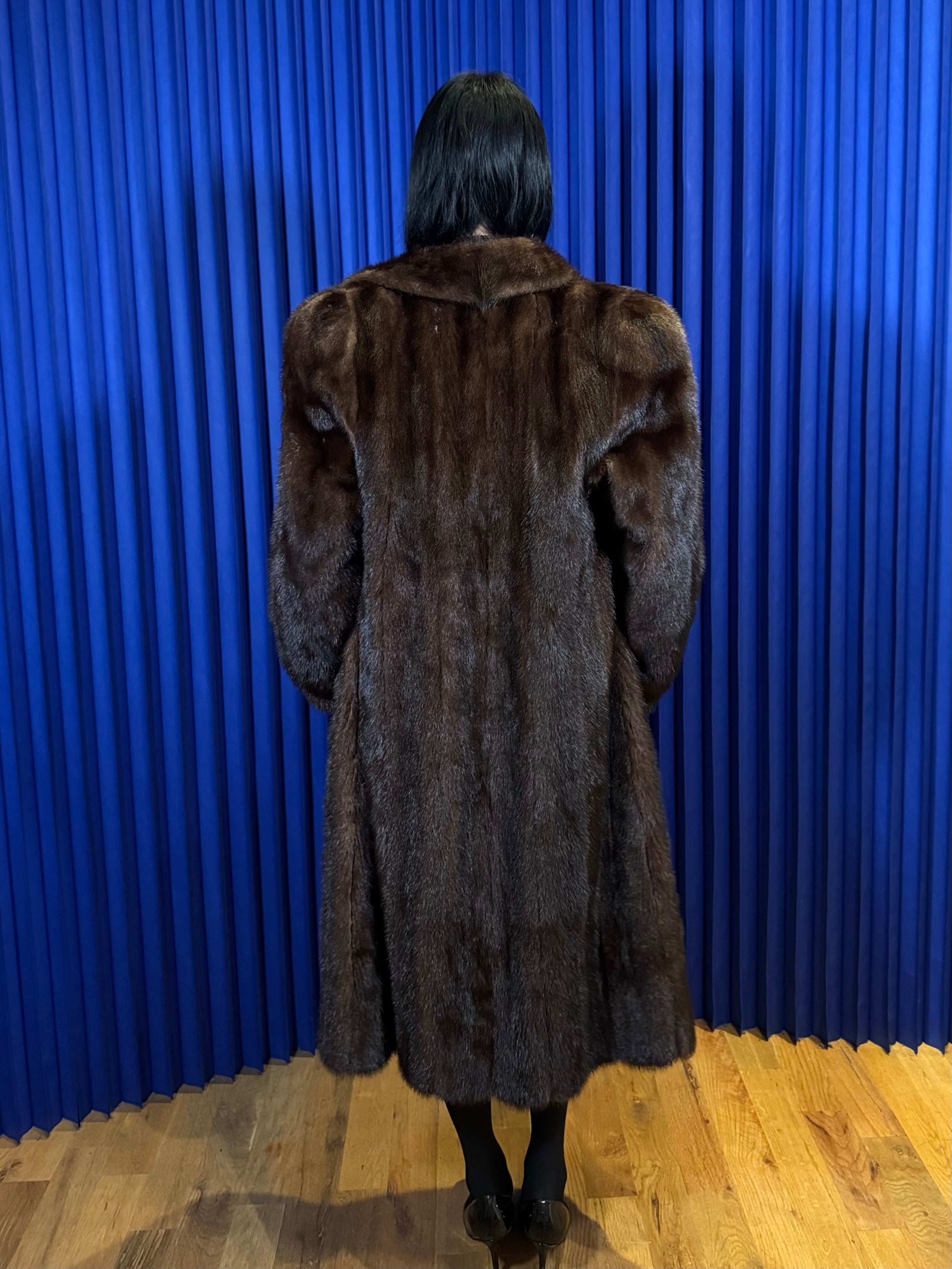 Vintage Mink Full Length Overcoat