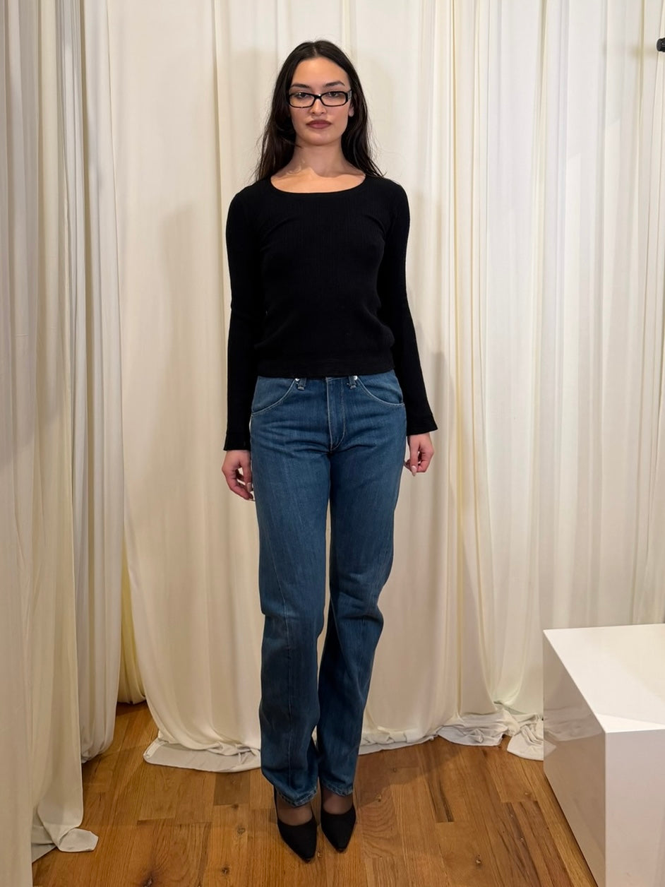 Class Roberto Cavalli Crewneck Top