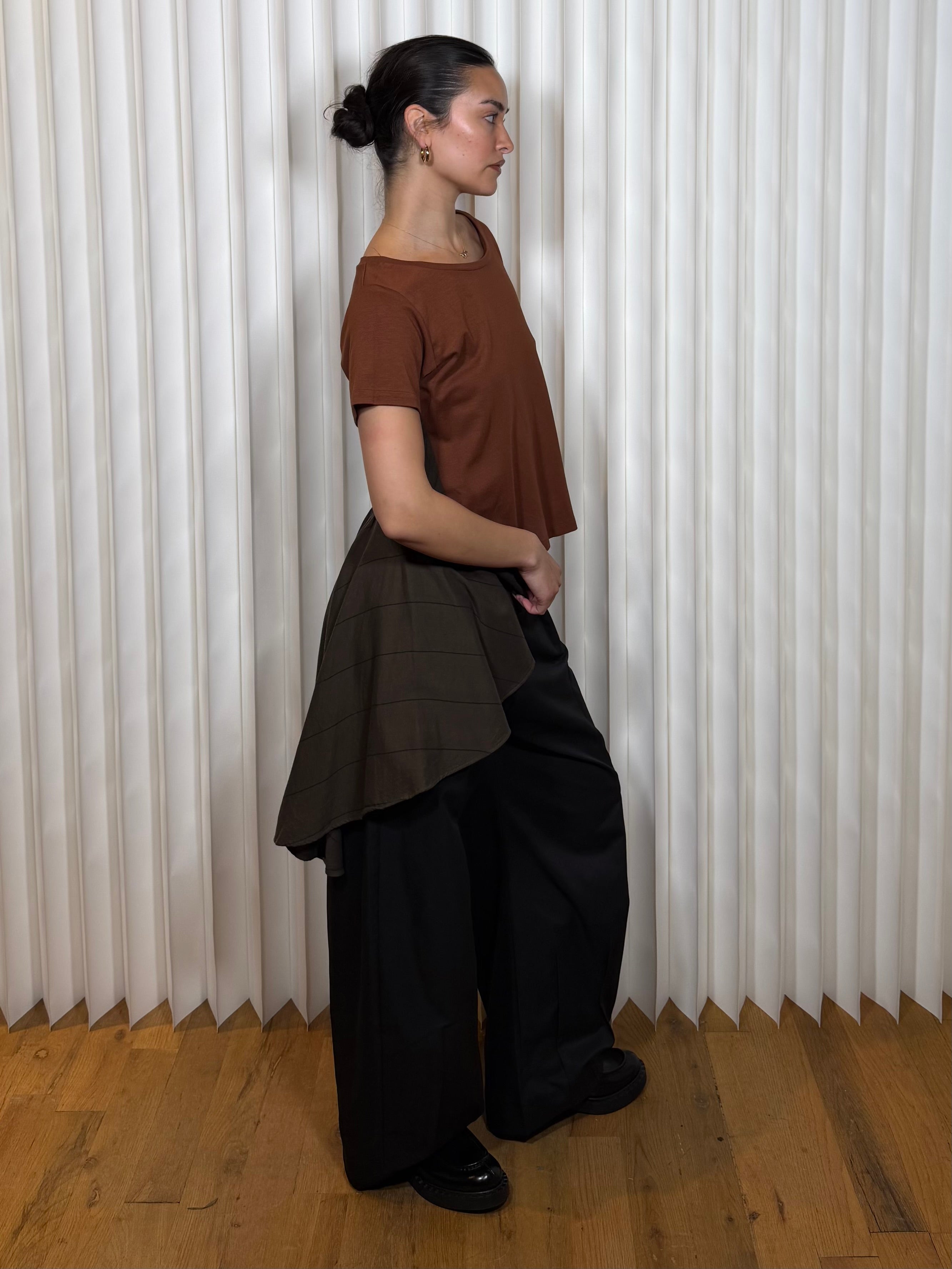2020 Maison Mihara Yasuhiro Pleaded T-shirt